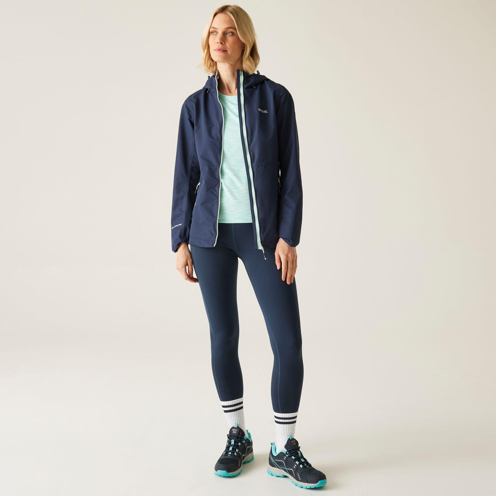 Navy (Icy Morn) - Regatta - Womens Hamara IV Waterproof Isotex Jacket - 4
