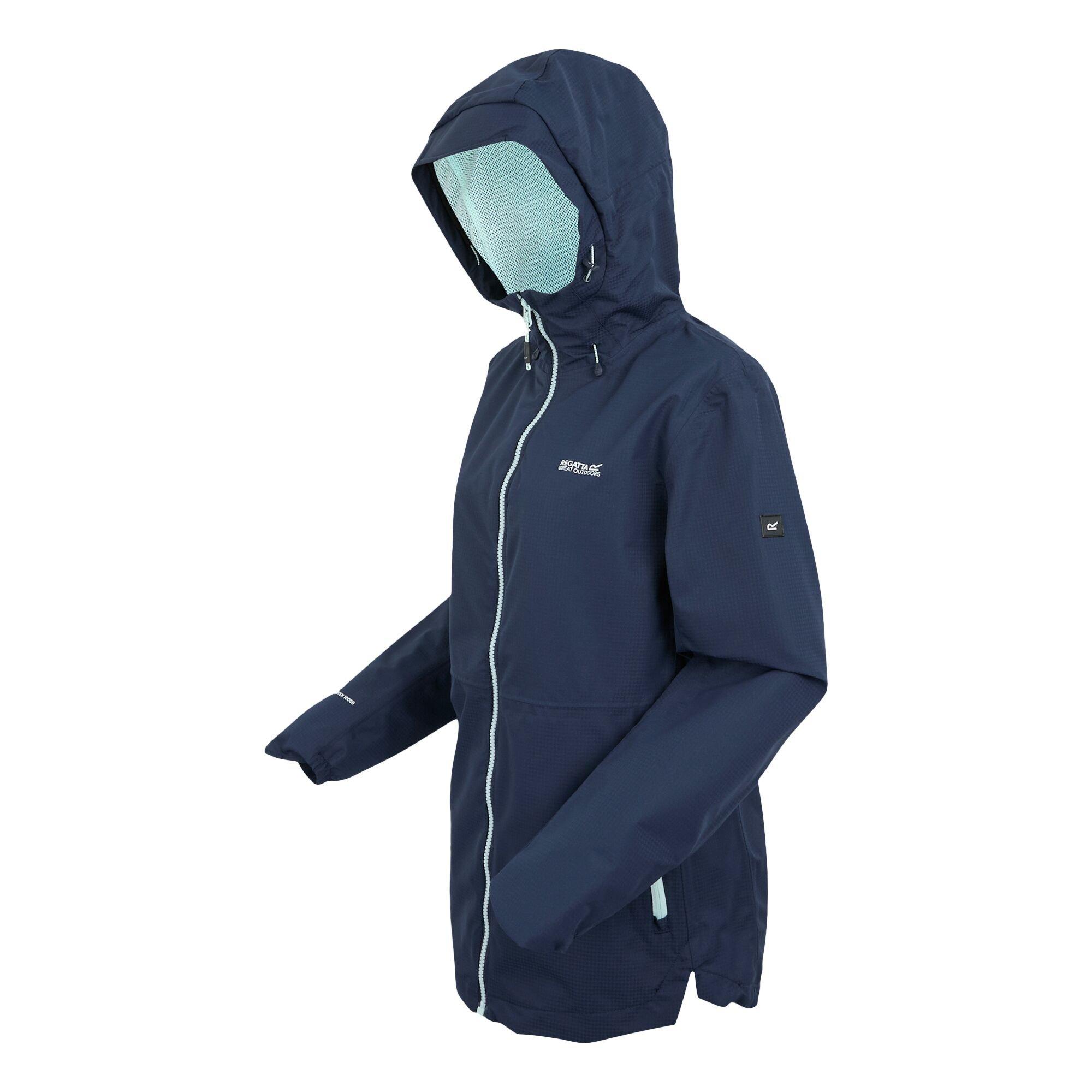 Navy (Icy Morn) - Regatta - Womens Hamara IV Waterproof Isotex Jacket - 9