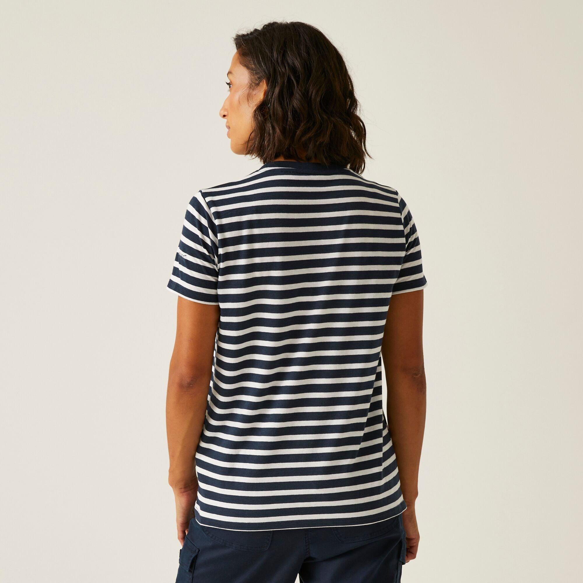 Navy/White Stri - Regatta - Bayletta Tee - 2