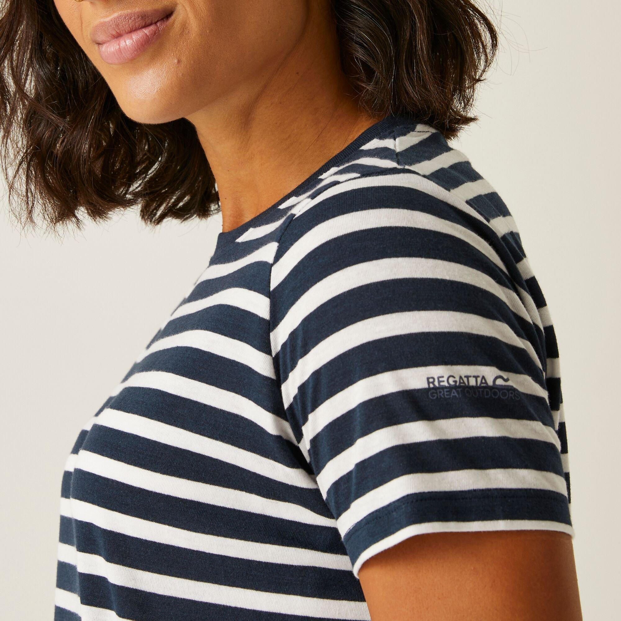 Navy/White Stri - Regatta - Bayletta Tee - 4
