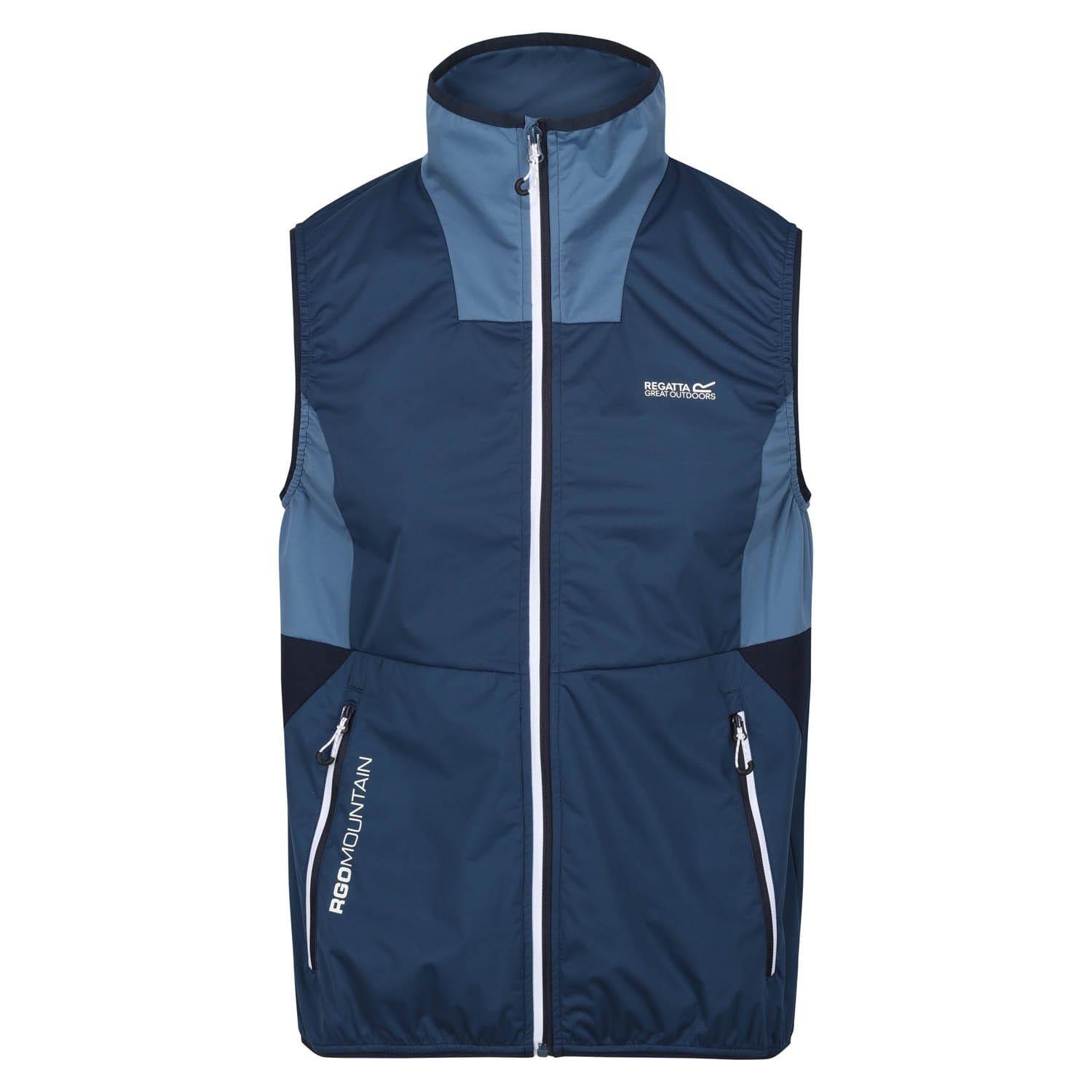 Blue - Regatta - Lankin V Softshell Gilet - 3