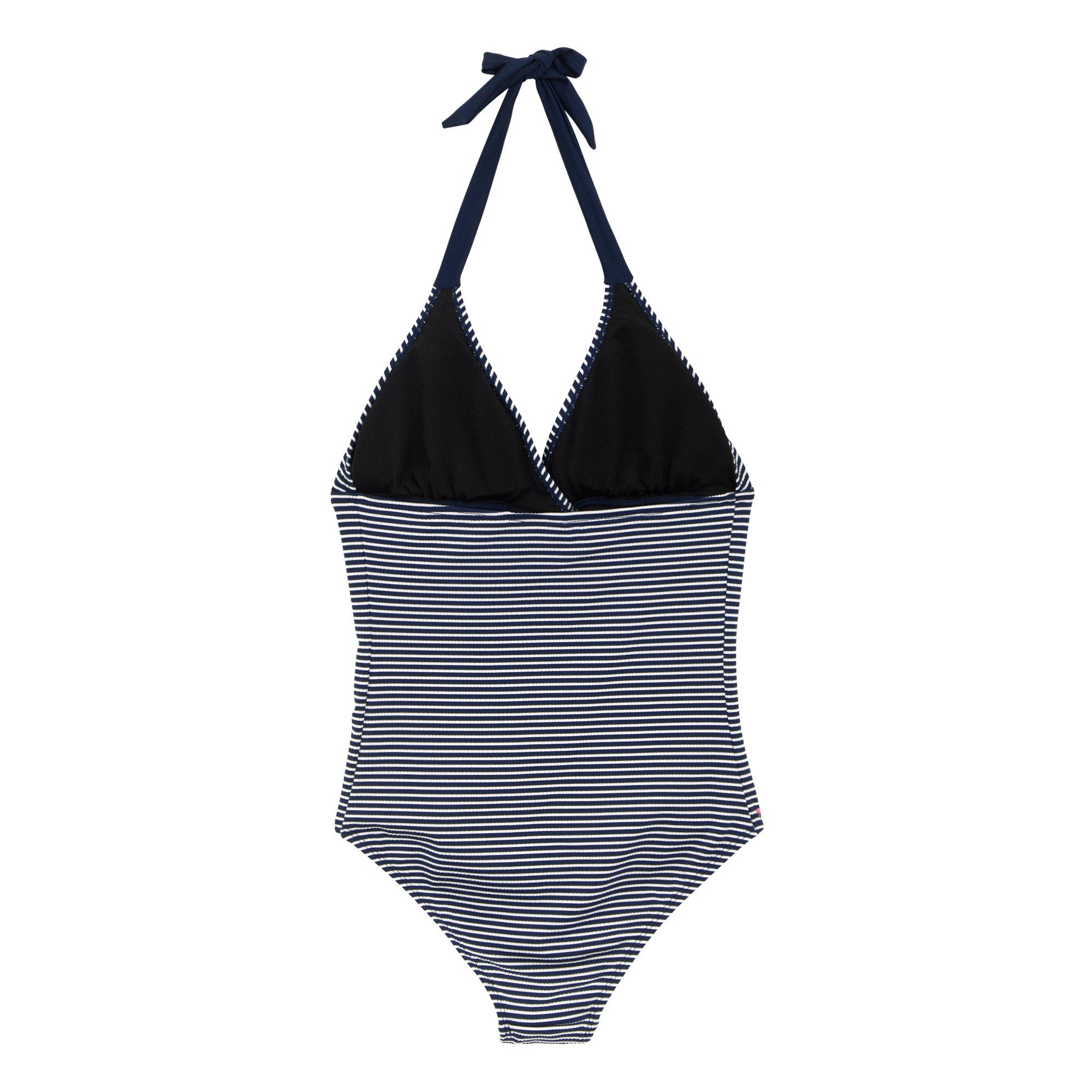 Navy/White Seer - Regatta - Womens Flavia II Tummy Controlled Swim Costume - 7