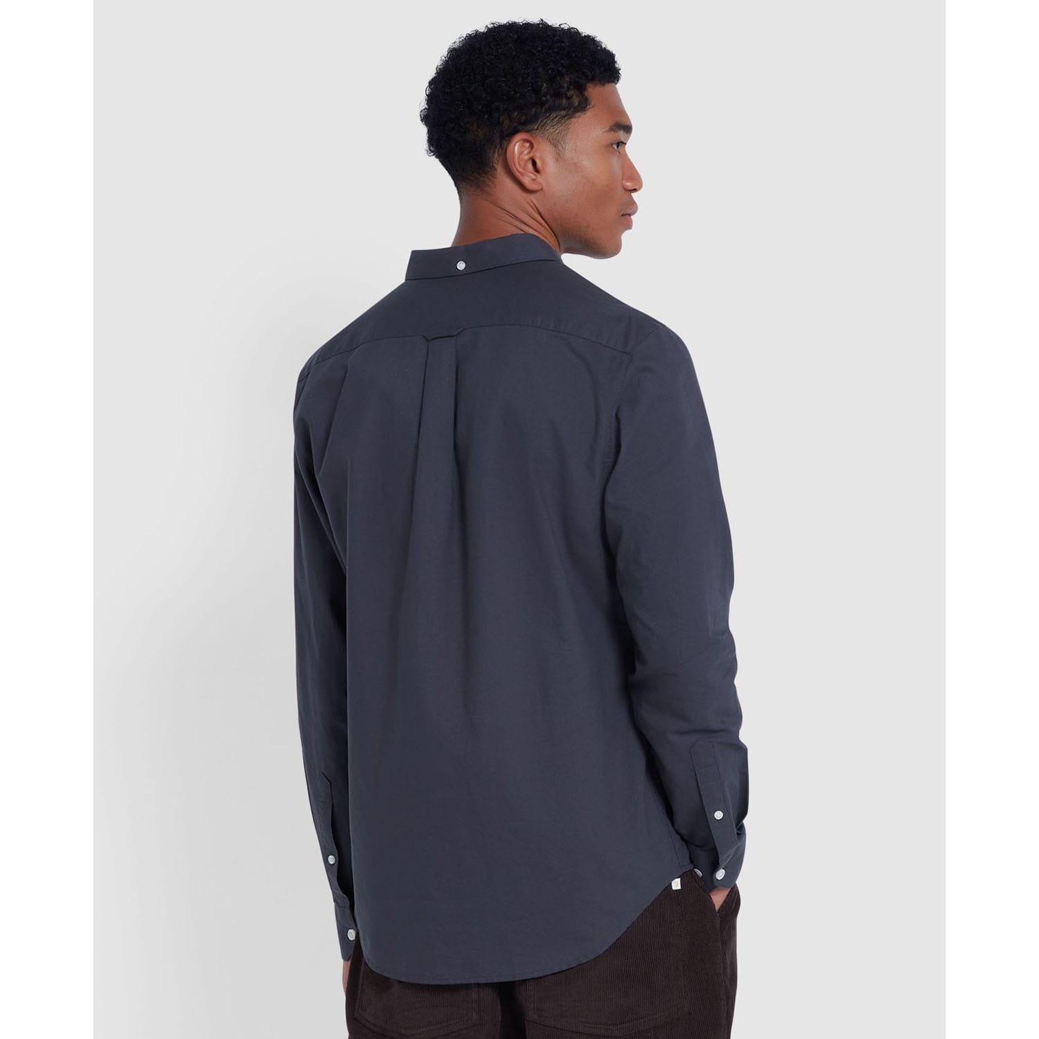 Charcoal - Farah - Brewer Slim-Fit Shirt - 2