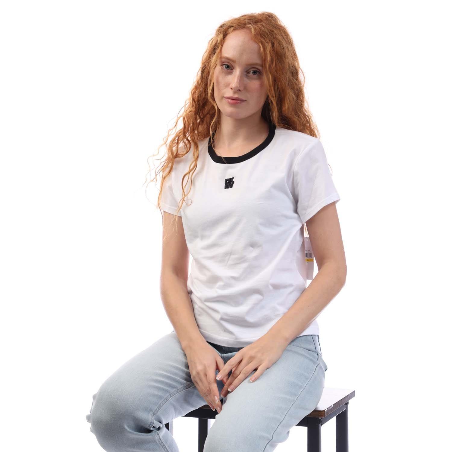 White Black - DKNY - New York Stack Patch T-Shirt - 4