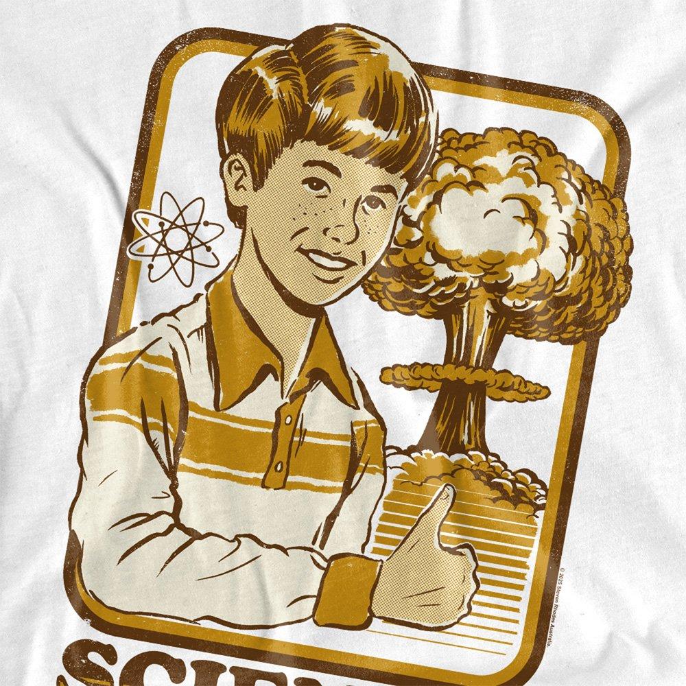 White - Steven Rhodes - Steven Rhodes Science T Shirt White - 2
