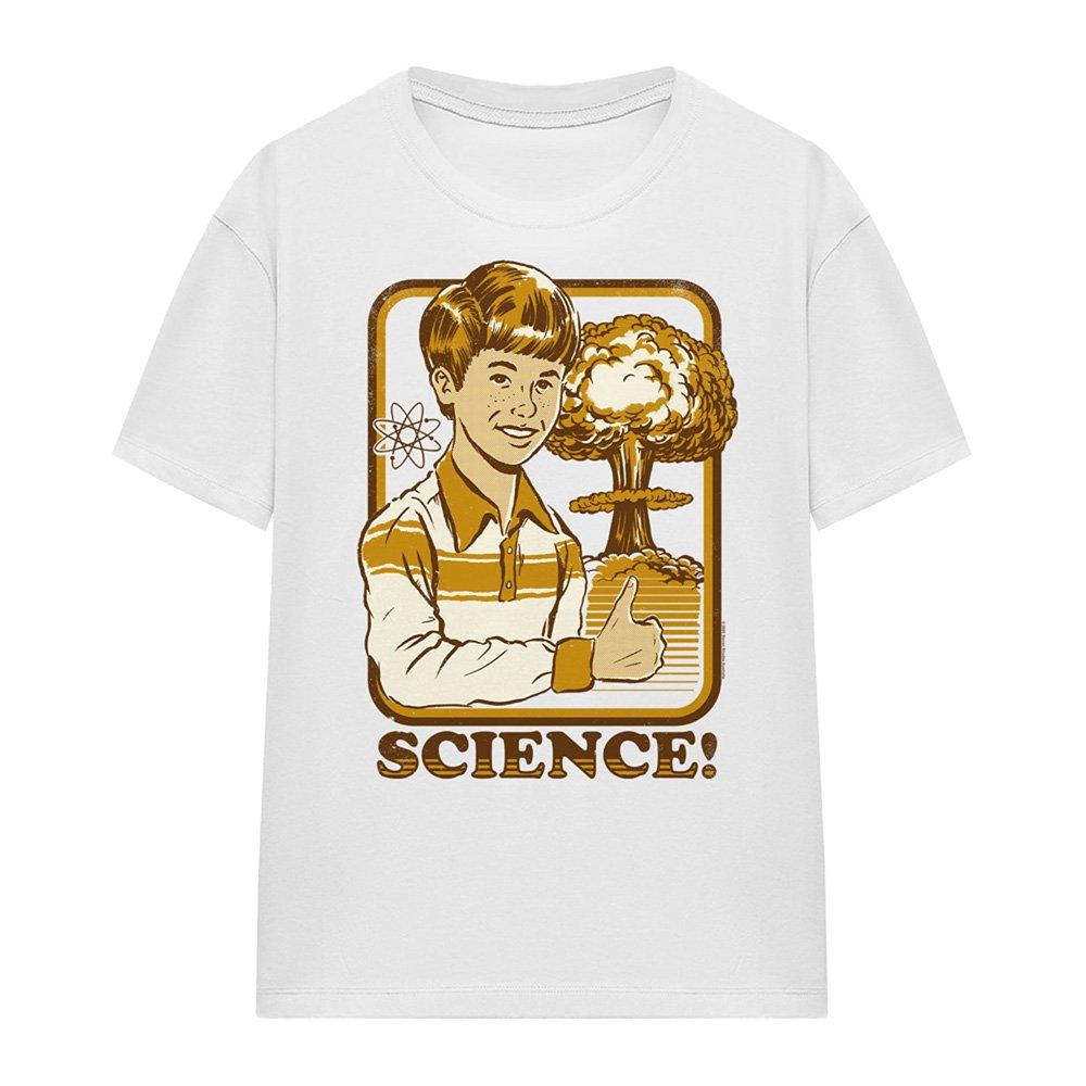 White - Steven Rhodes - Steven Rhodes Science T Shirt White - 4