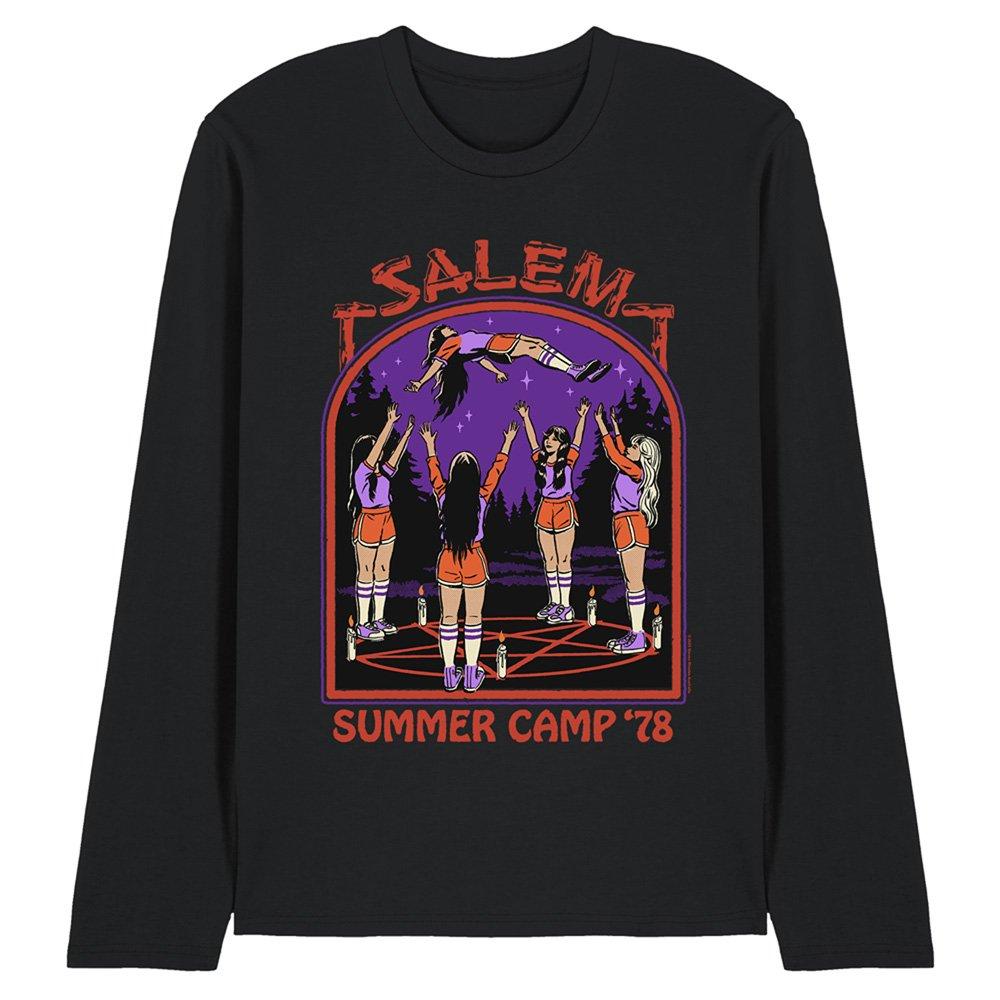 Black - Steven Rhodes - Steven Rhodes Salem Summer Camp Long Sleeve T-Shir - 1
