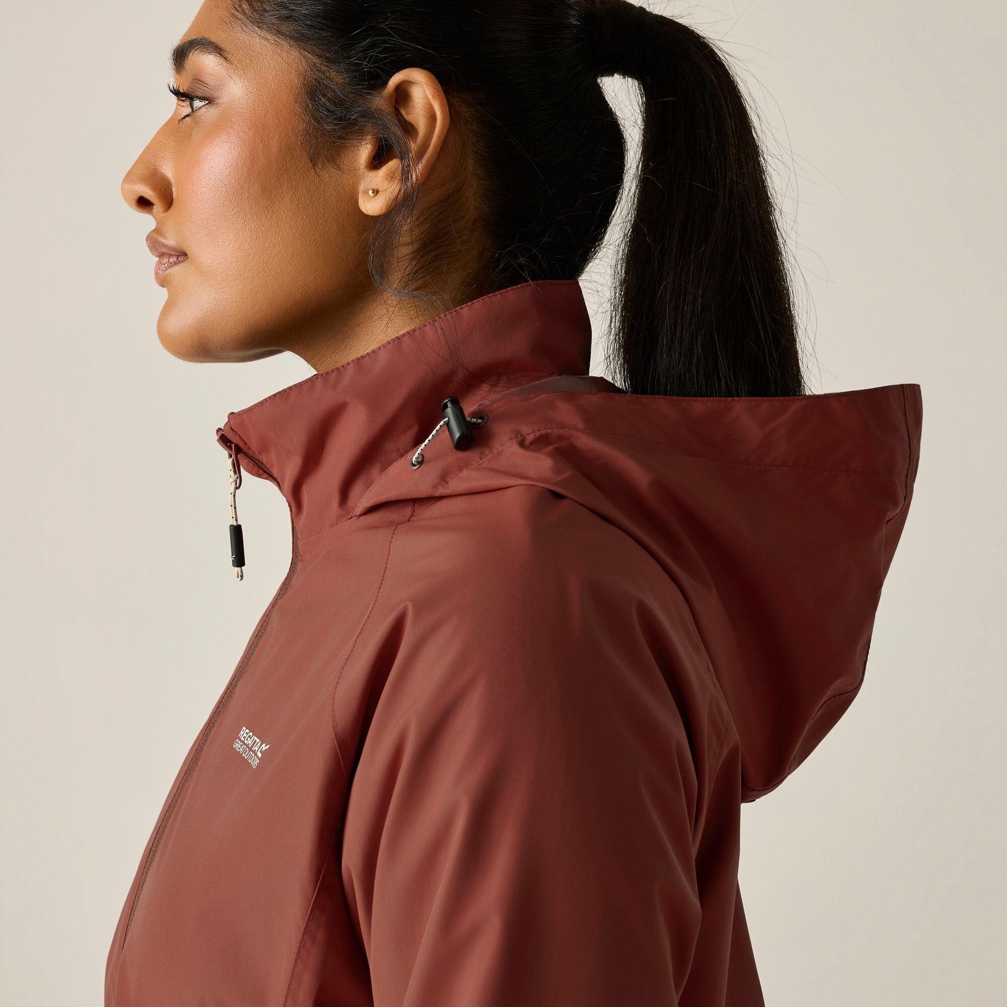 Burnt Henna - Regatta - Womens Daysha II Waterproof Jacket - 5