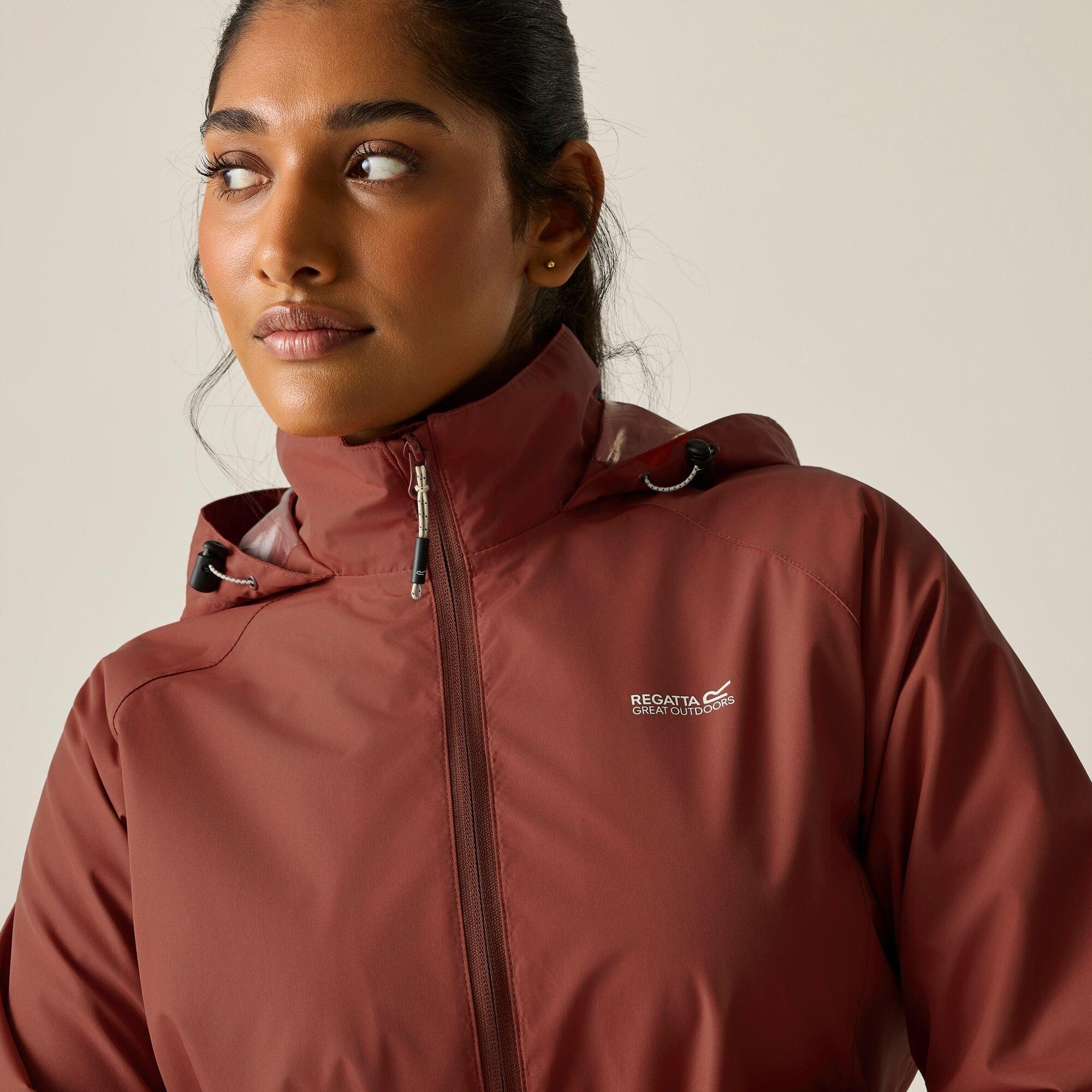 Burnt Henna - Regatta - Womens Daysha II Waterproof Jacket - 7