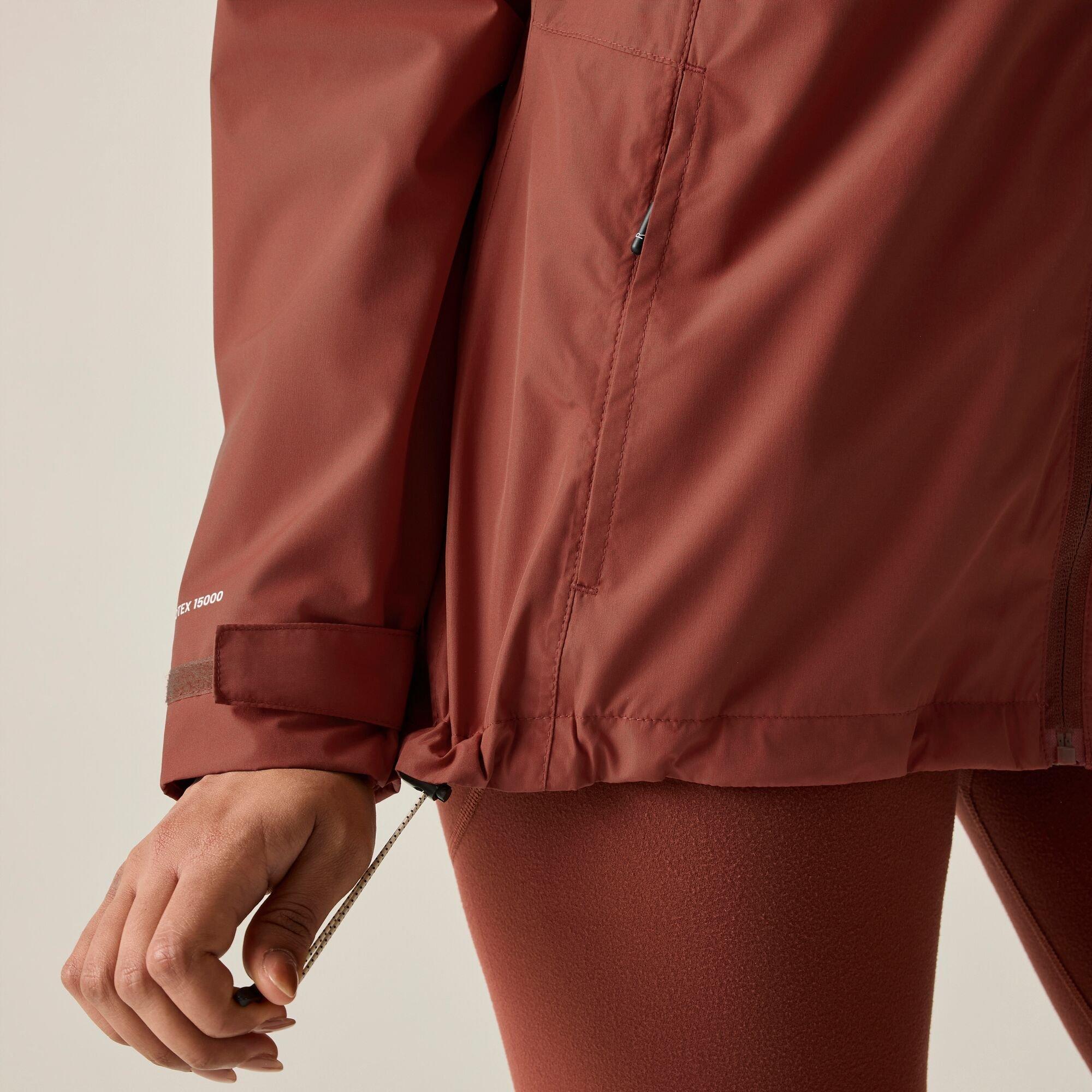 Burnt Henna - Regatta - Womens Daysha II Waterproof Jacket - 8