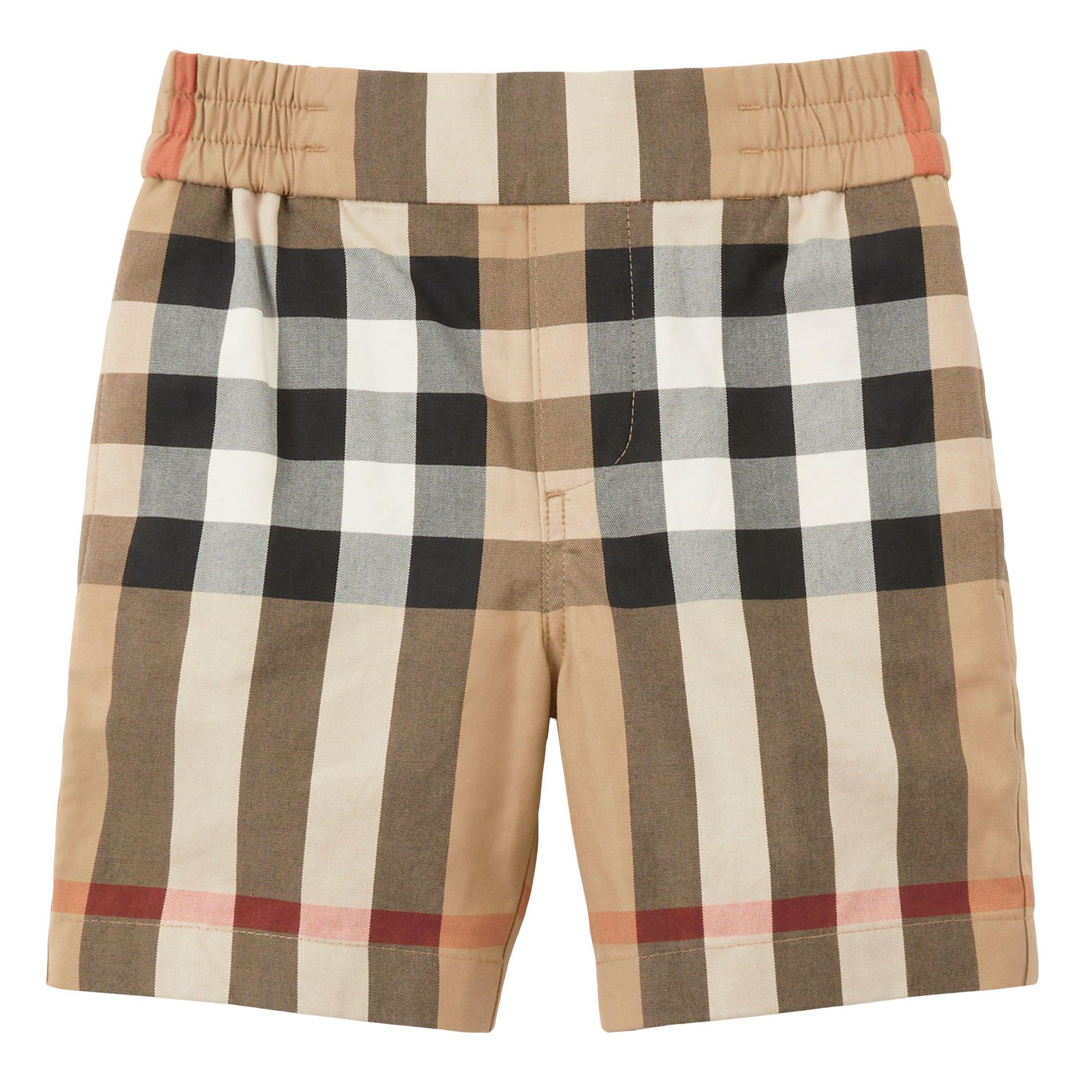 Burberry Halford Check Shorts Chino Shorts Cruise Fashion