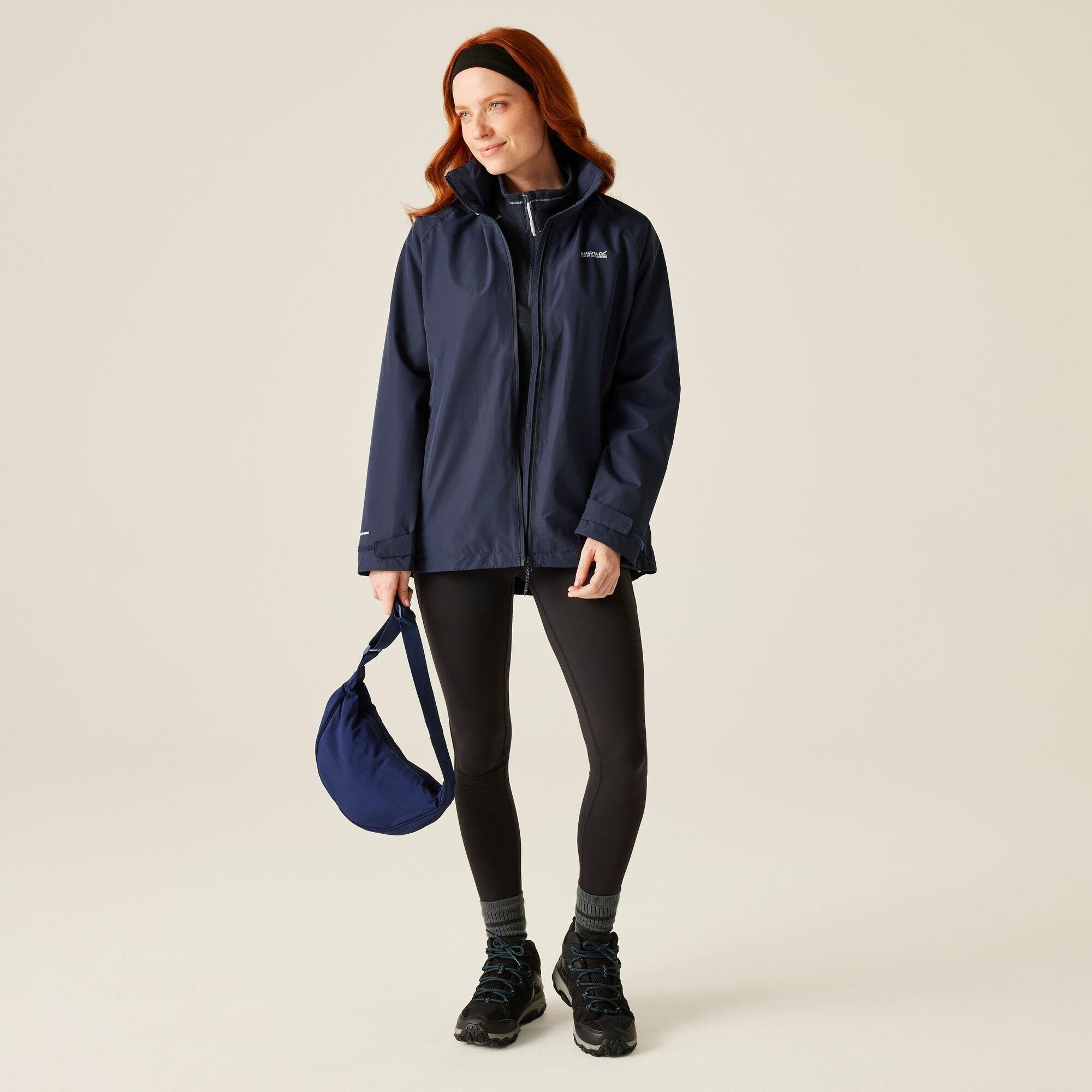 Navy - Regatta - Womens Daysha II Waterproof Jacket - 3