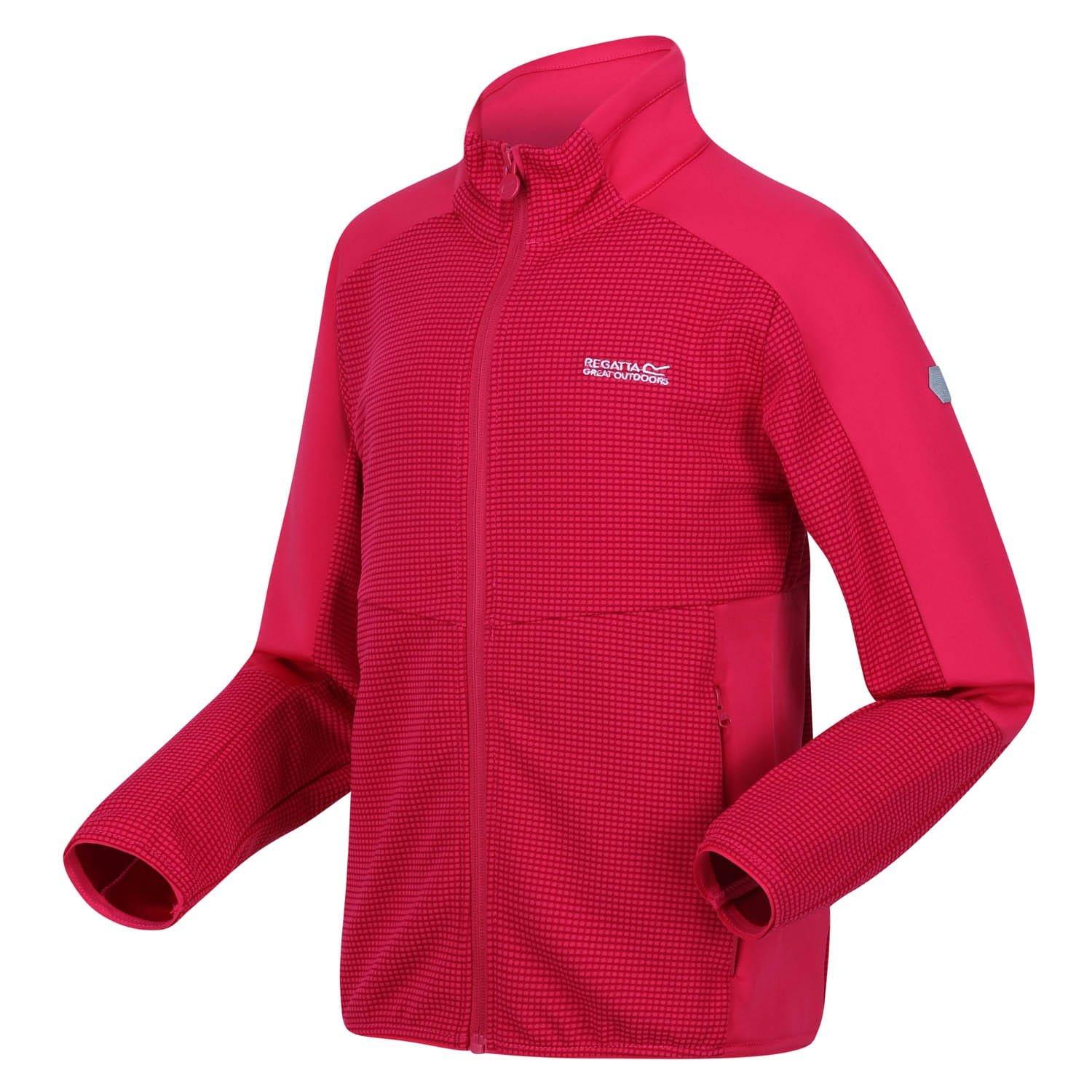 Pink - Regatta - Highton Full-Zip Fleece - 1