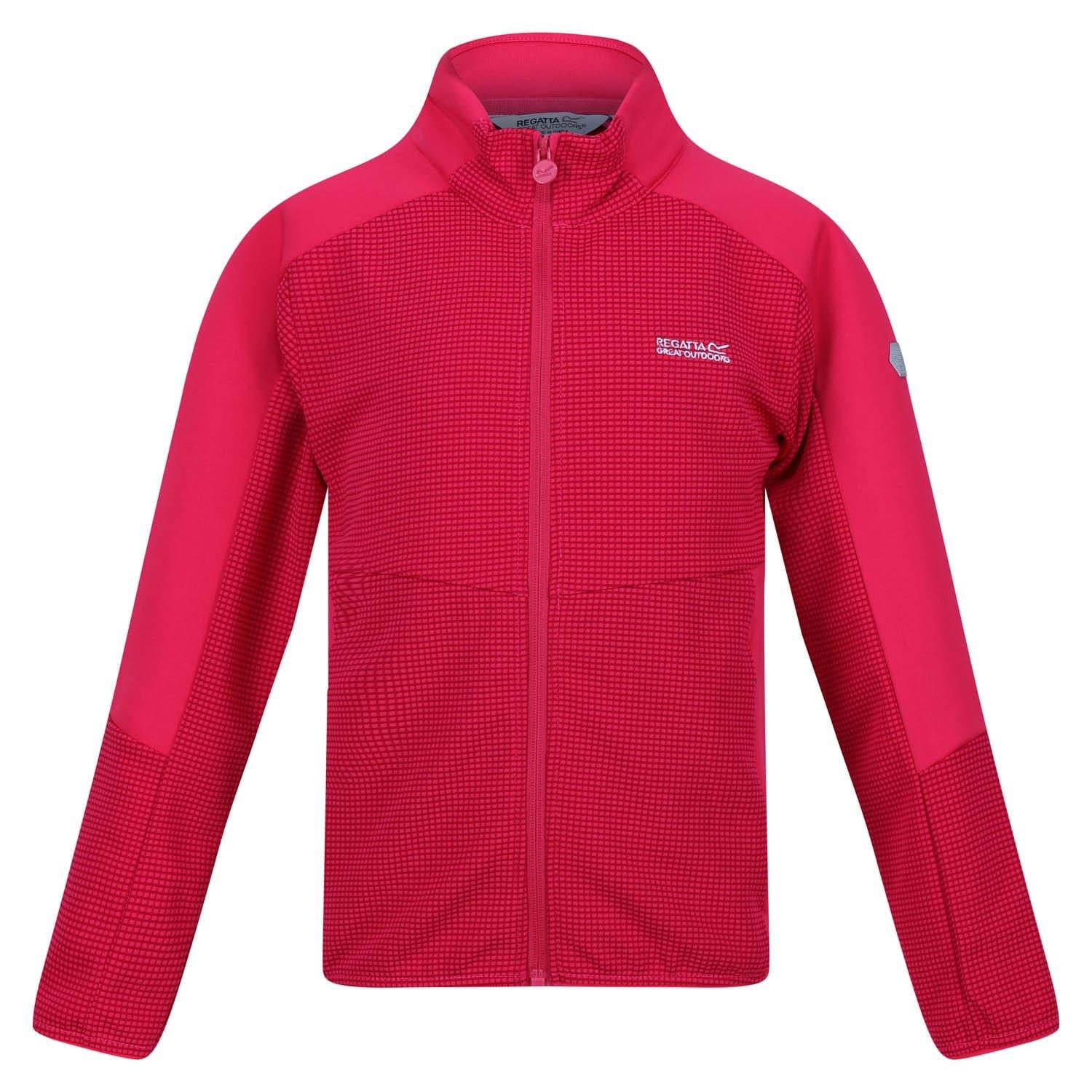 Pink - Regatta - Highton Full-Zip Fleece - 3