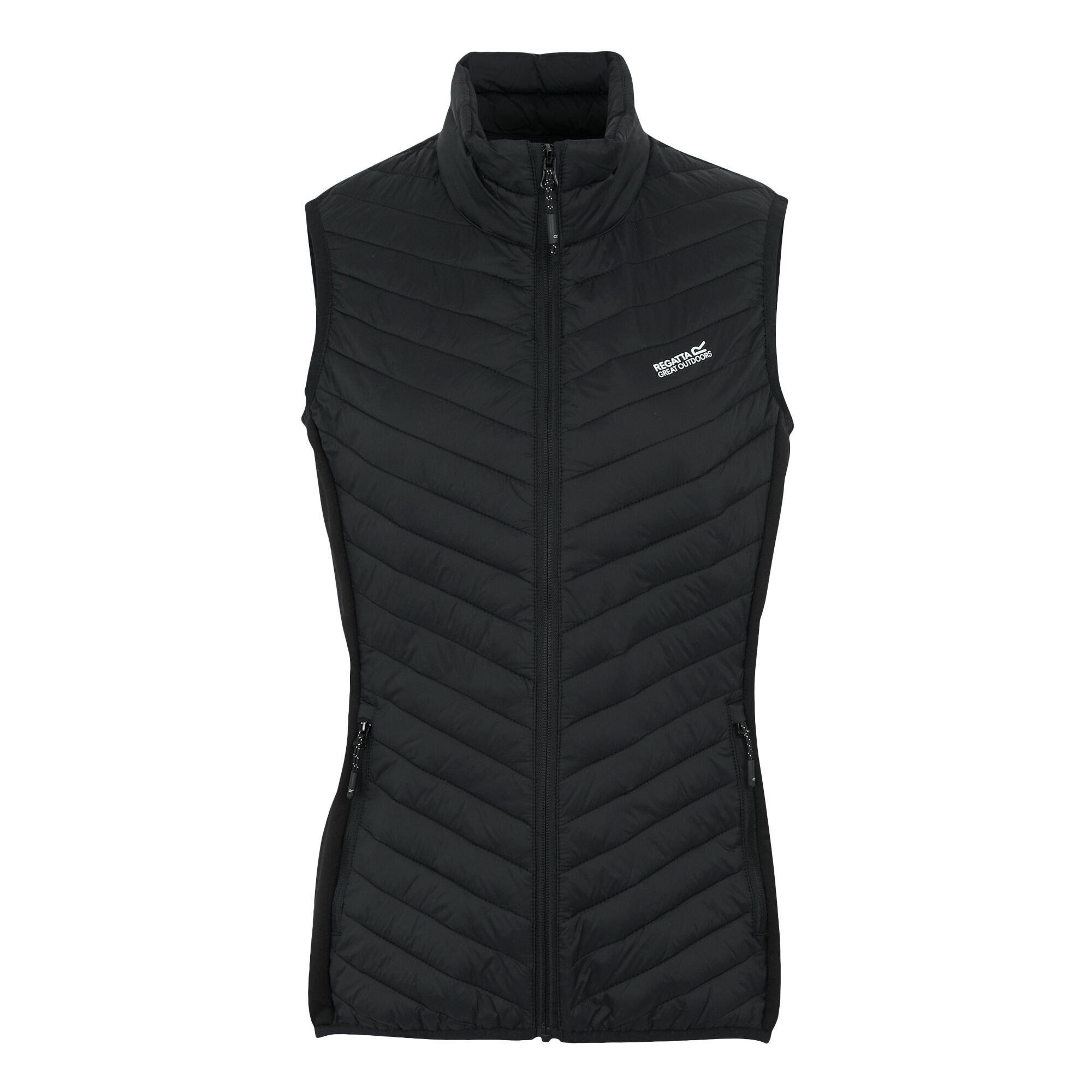 Black - Regatta - Women's Andreson Hybrid Water-Repellent Compressible Gilet - 6