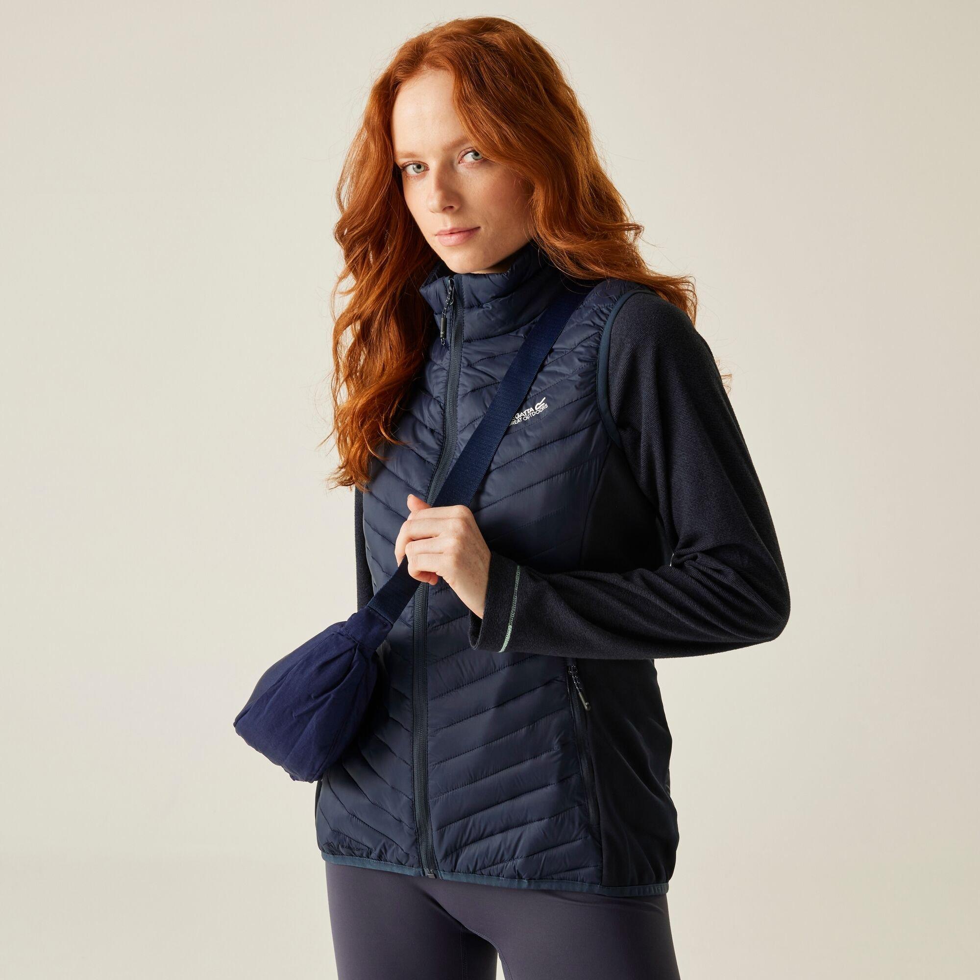 Regatta Women's Anderson Hybrid Extol Stretch Bodywarmer - Navy Blue - 16