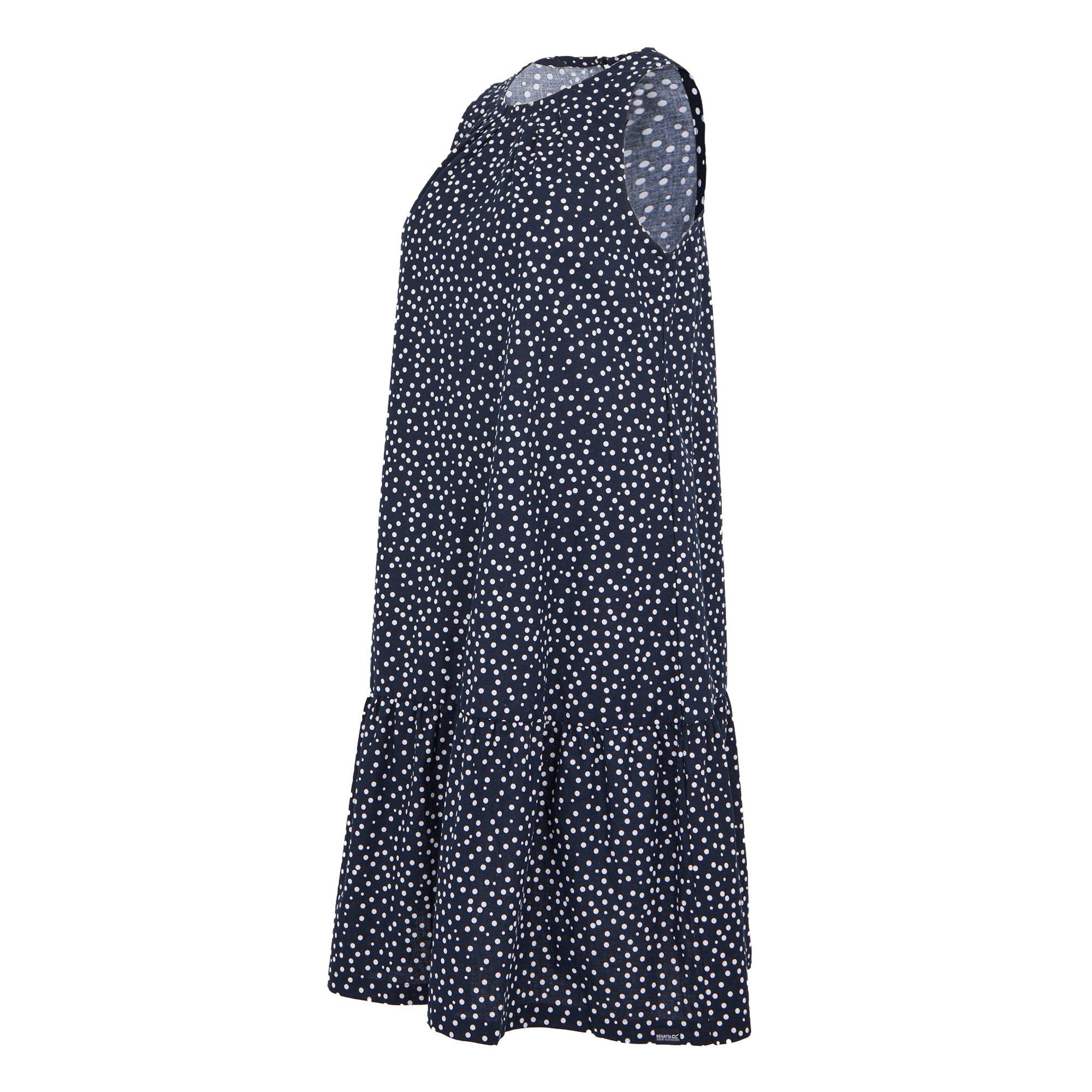 Navy/White Micr - Regatta - Women's Trisa Smock Dress - 9