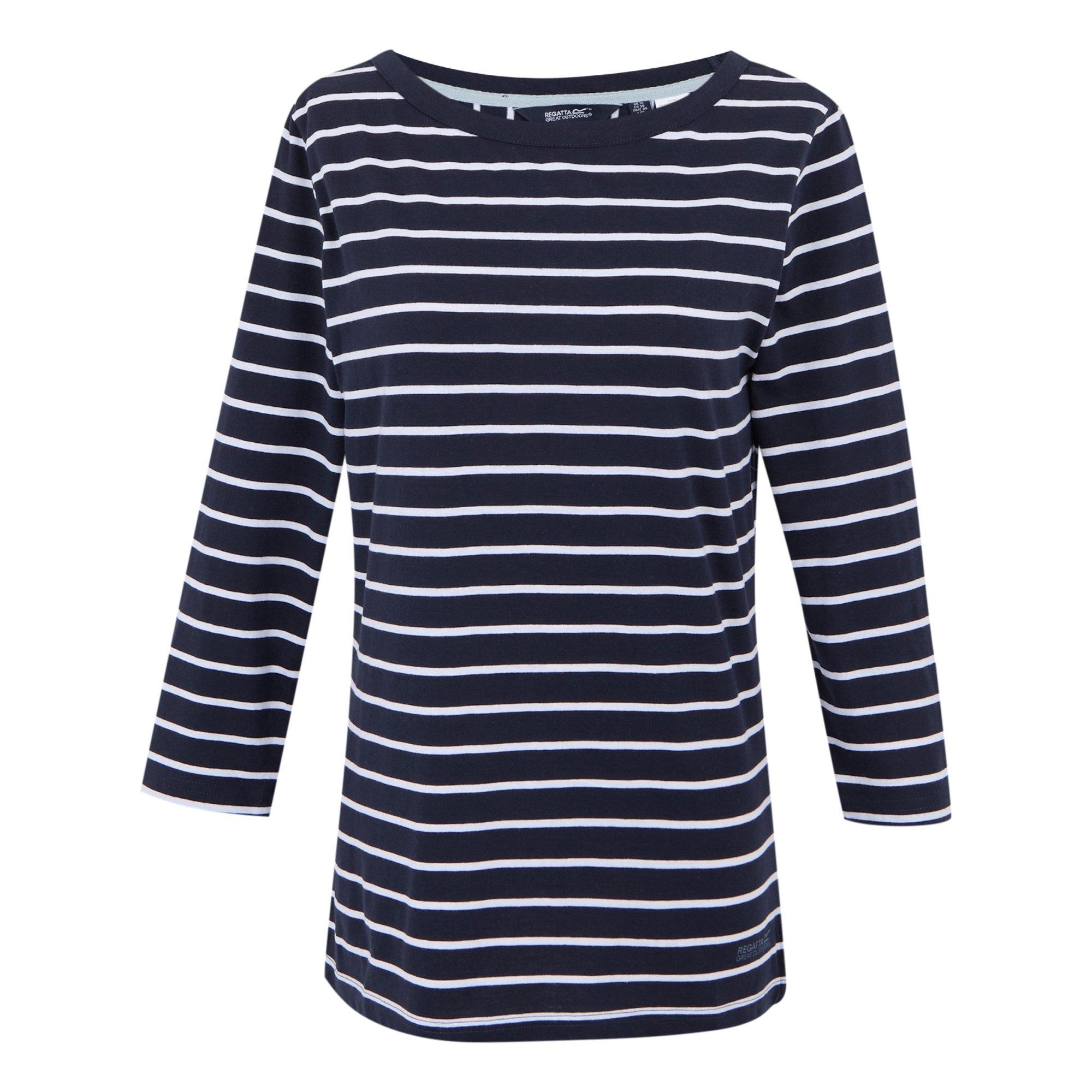 Navy/White Stri - Regatta - Bayletta II Tee - 5
