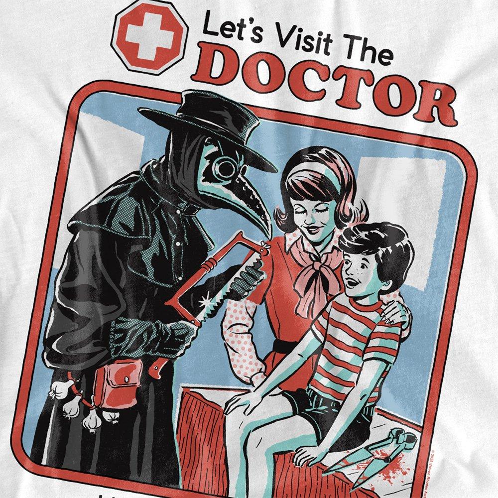 White - Steven Rhodes - Steven Rhodes LetS Visit The Doctor T Shirt Whit - 2