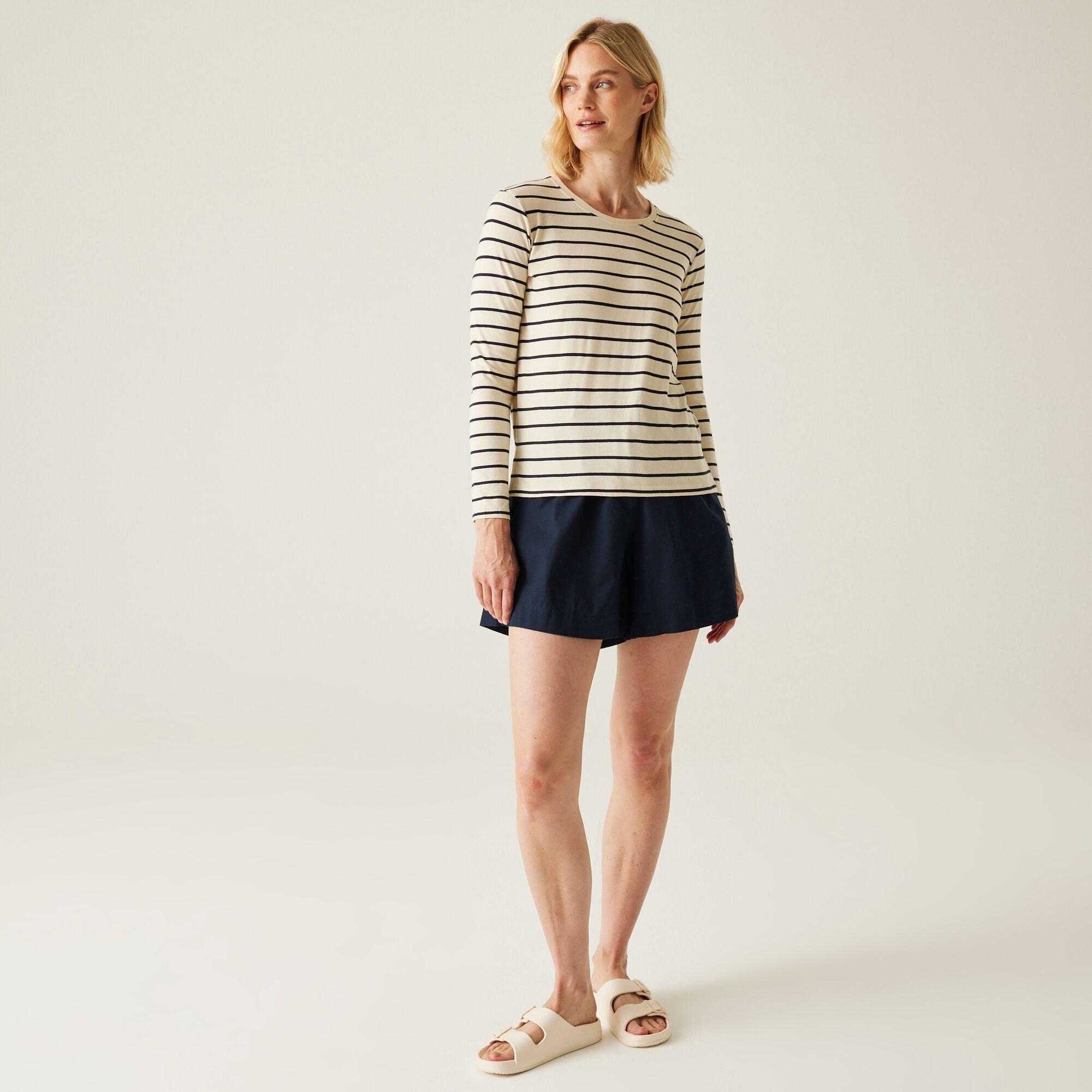 Navy - Regatta - Women's Sabela II Woven Tracksuit Shorts - 3