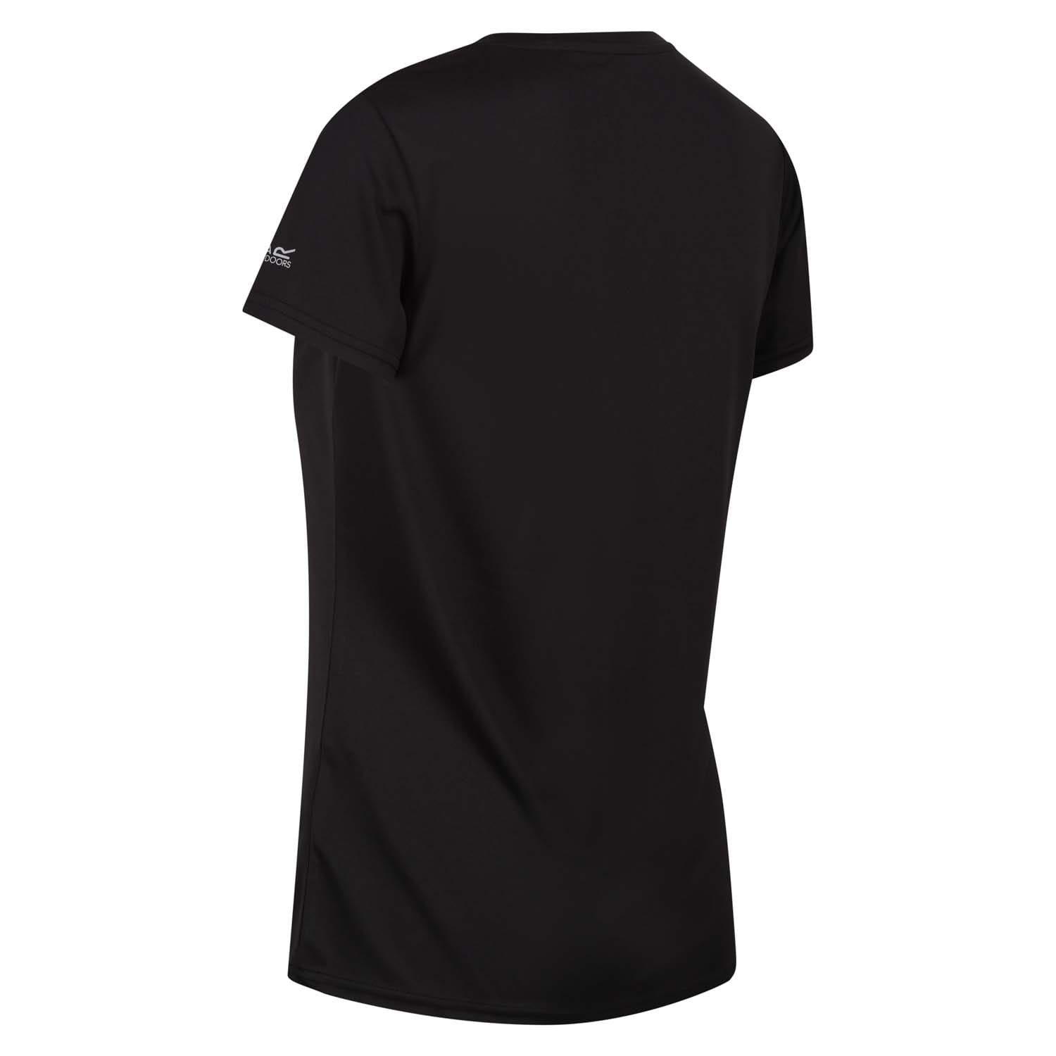Black - Regatta - Fingal VII Breathable Quick Dry T-Shirt - 2