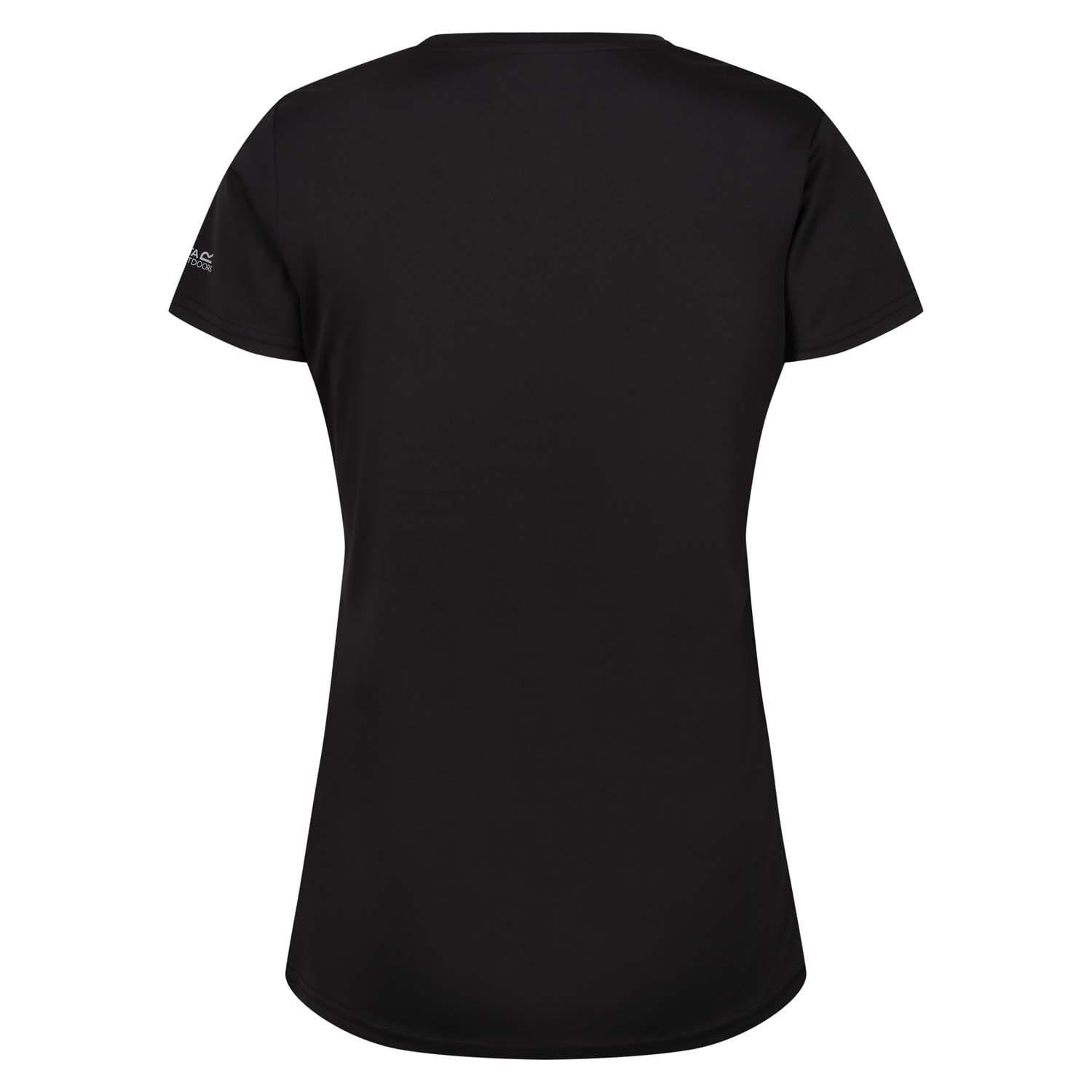 Black - Regatta - Fingal VII Breathable Quick Dry T-Shirt - 4