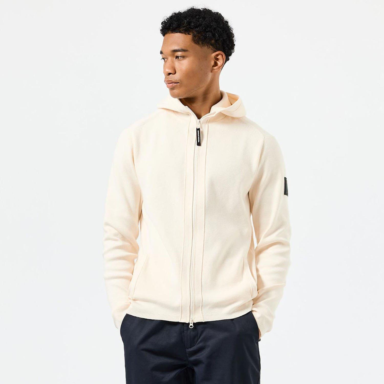 Beige - Weekend Offender - Enzo Zip Hoodie - 1