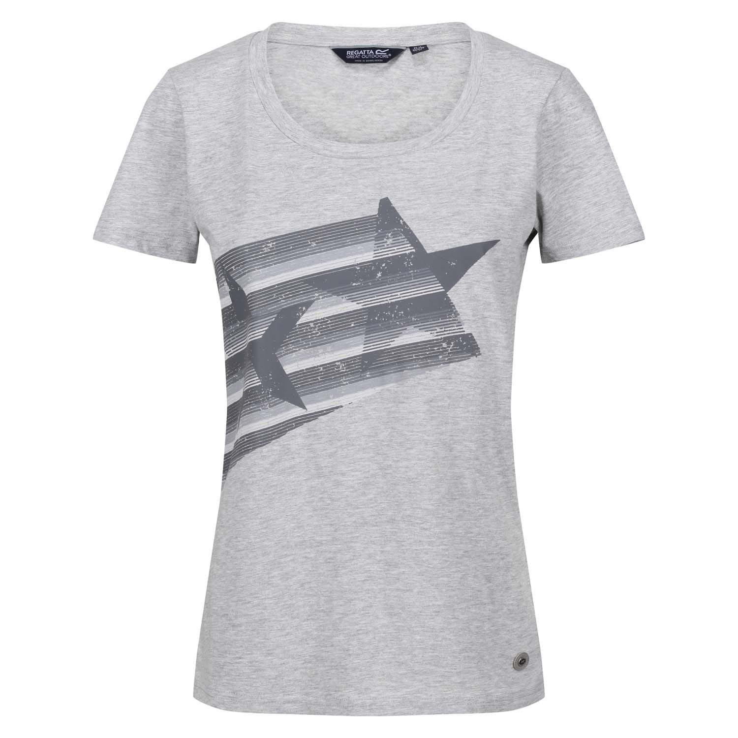 Grey - Regatta - Filandra VII Lightweight Graphic T-Shirt - 3