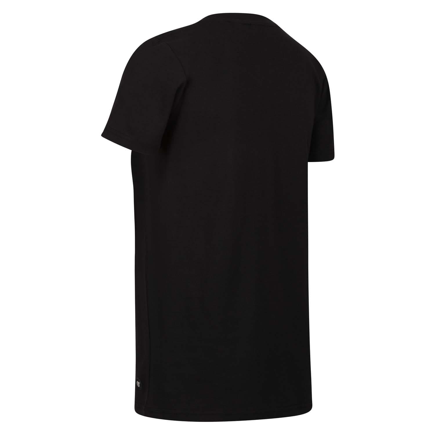 Black - Regatta - Filandra VII Lightweight Graphic T-Shirt - 2