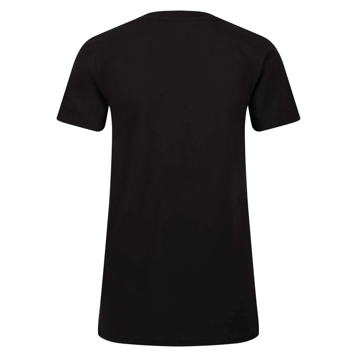 Black - Regatta - Filandra VII Lightweight Graphic T-Shirt - 4