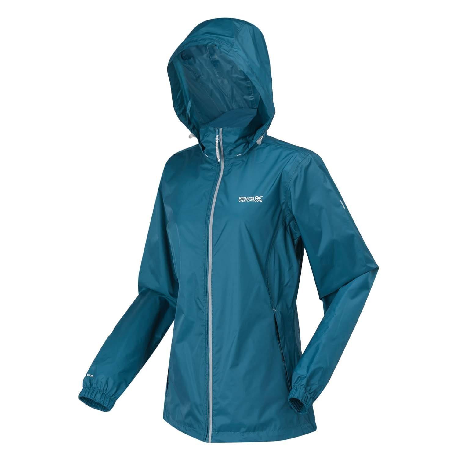 Blue - Regatta - Corinne IV Waterproof Packable Jacket - 3
