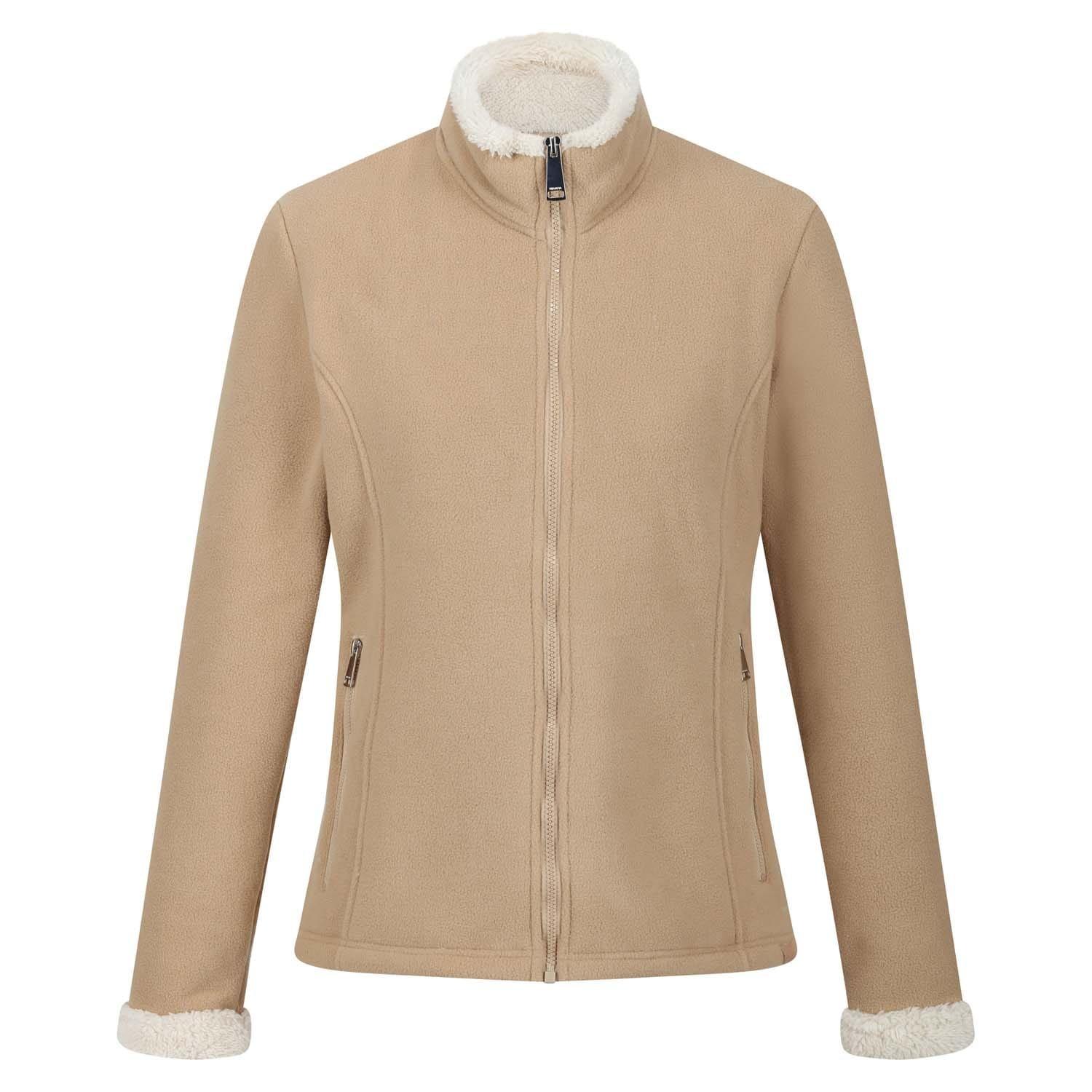 Beige - Regatta - Brandall Full-Zip Heavyweight Fleece - 1