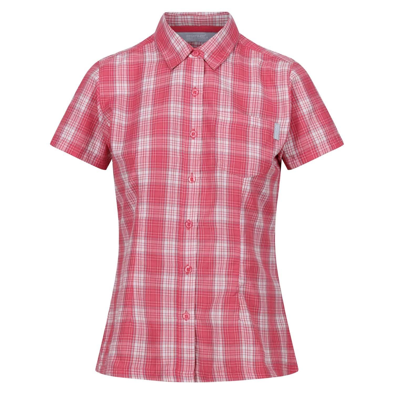 Pink - Regatta - Mindano VII Breathable Short Sleeve Shirt - 3