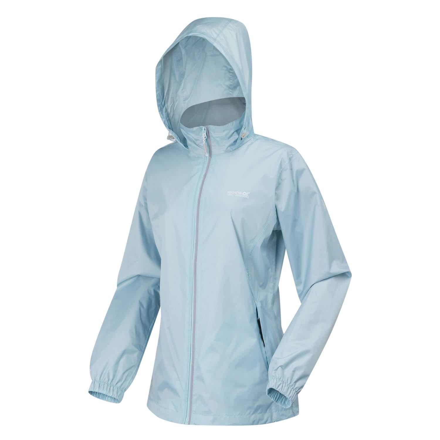 Light Blue - Regatta - Corinne IV Waterproof Packable Jacket - 3