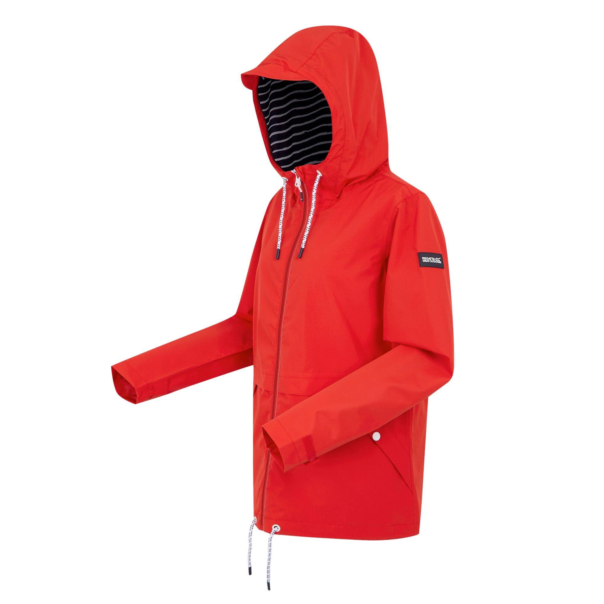 High Risk Red - Regatta - Women's Bayletta II Waterproof Breathable Recycled Waterproof Jacket - 12