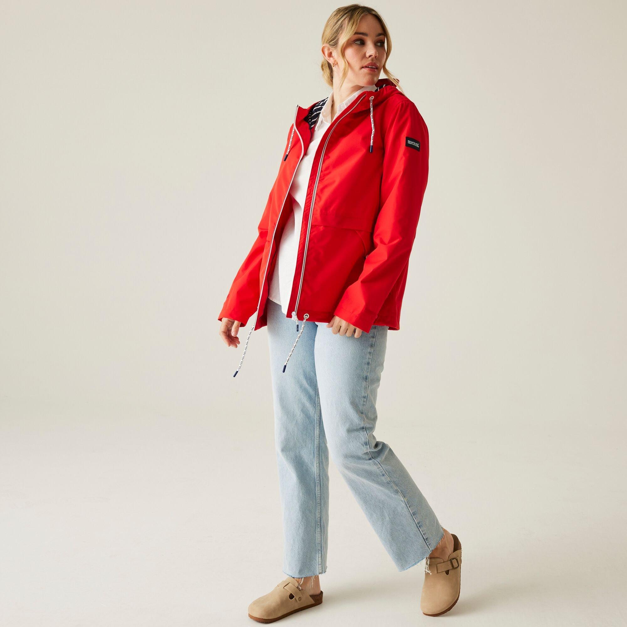 High Risk Red - Regatta - Women's Bayletta II Waterproof Breathable Recycled Waterproof Jacket - 3