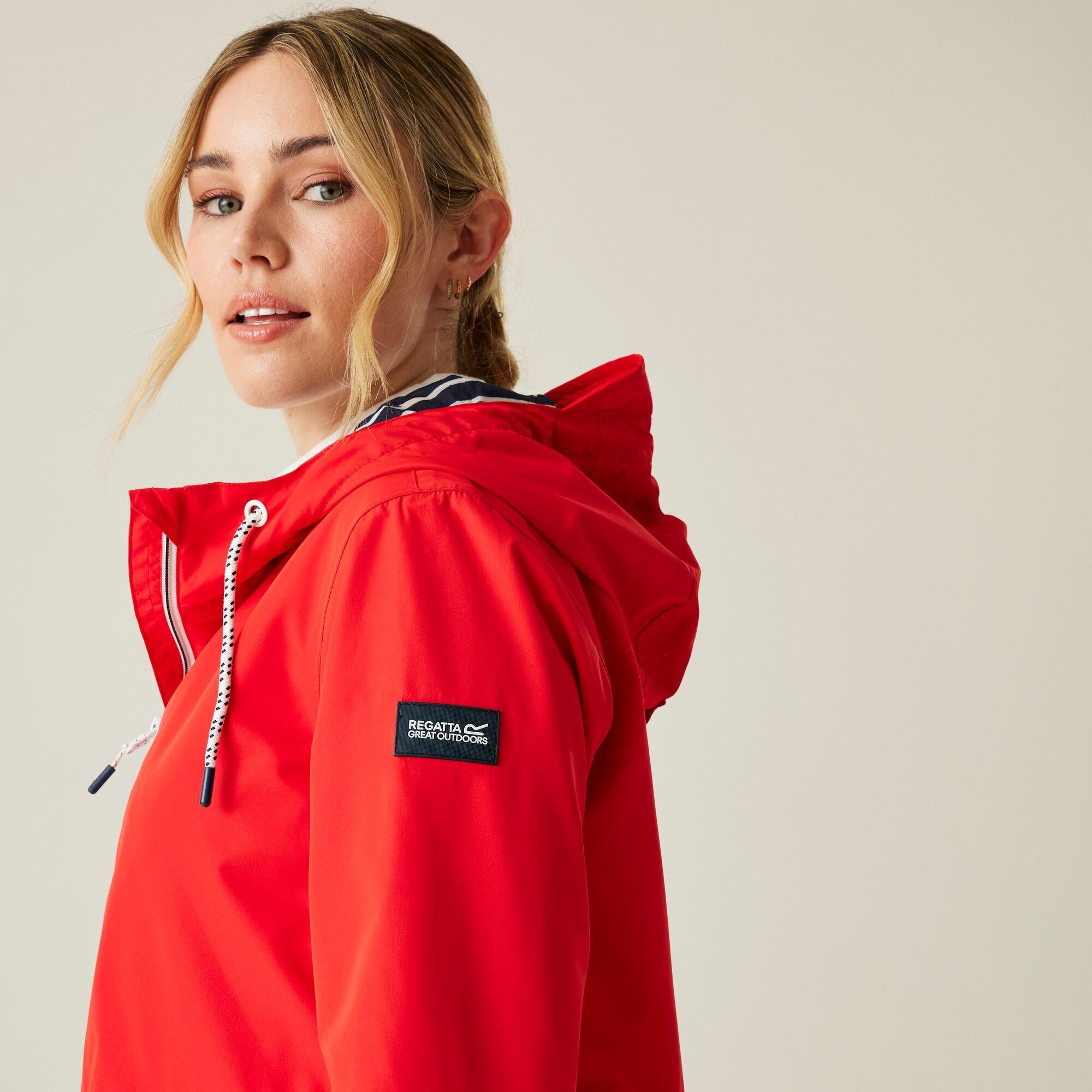 High Risk Red - Regatta - Women's Bayletta II Waterproof Breathable Recycled Waterproof Jacket - 6