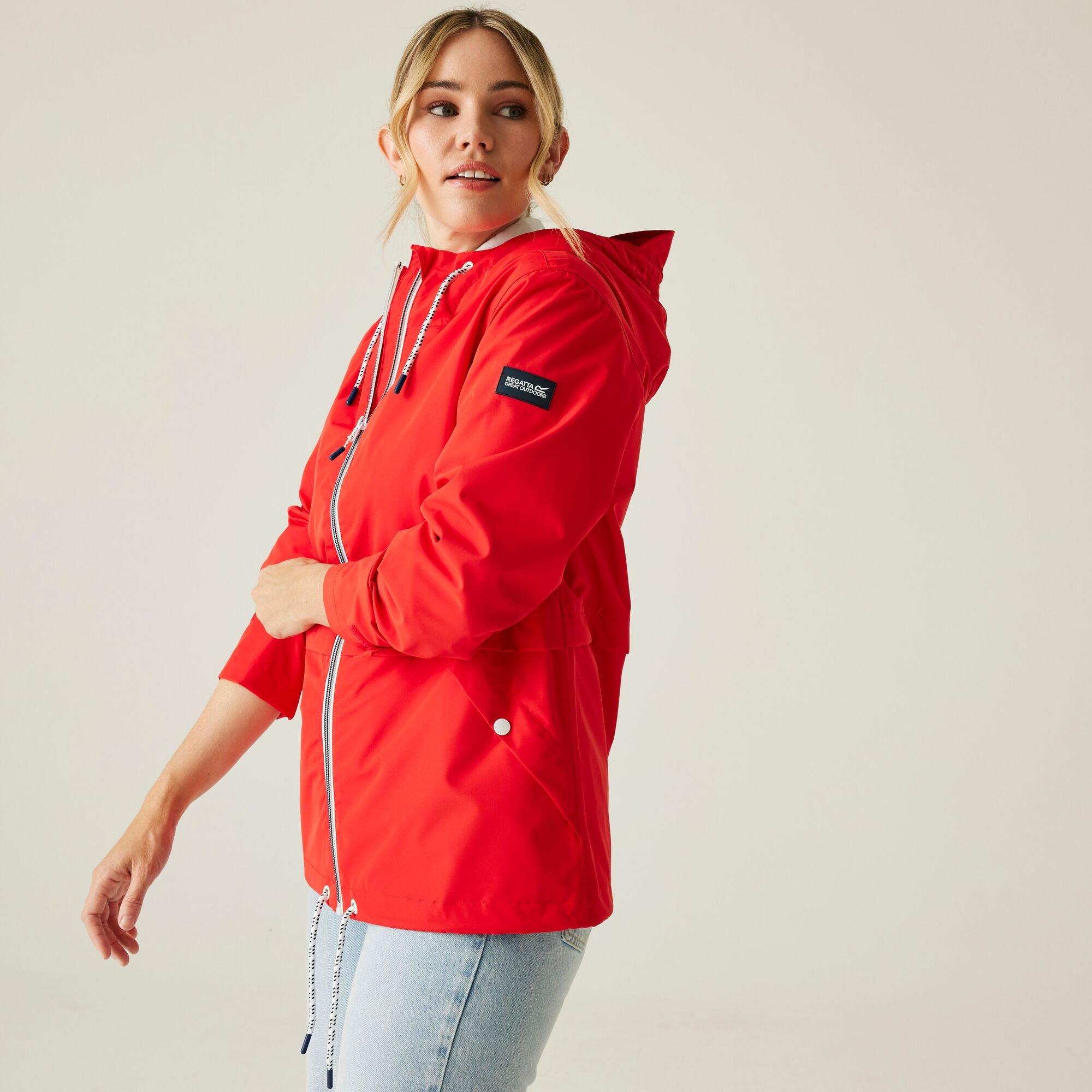 High Risk Red - Regatta - Women's Bayletta II Waterproof Breathable Recycled Waterproof Jacket - 8