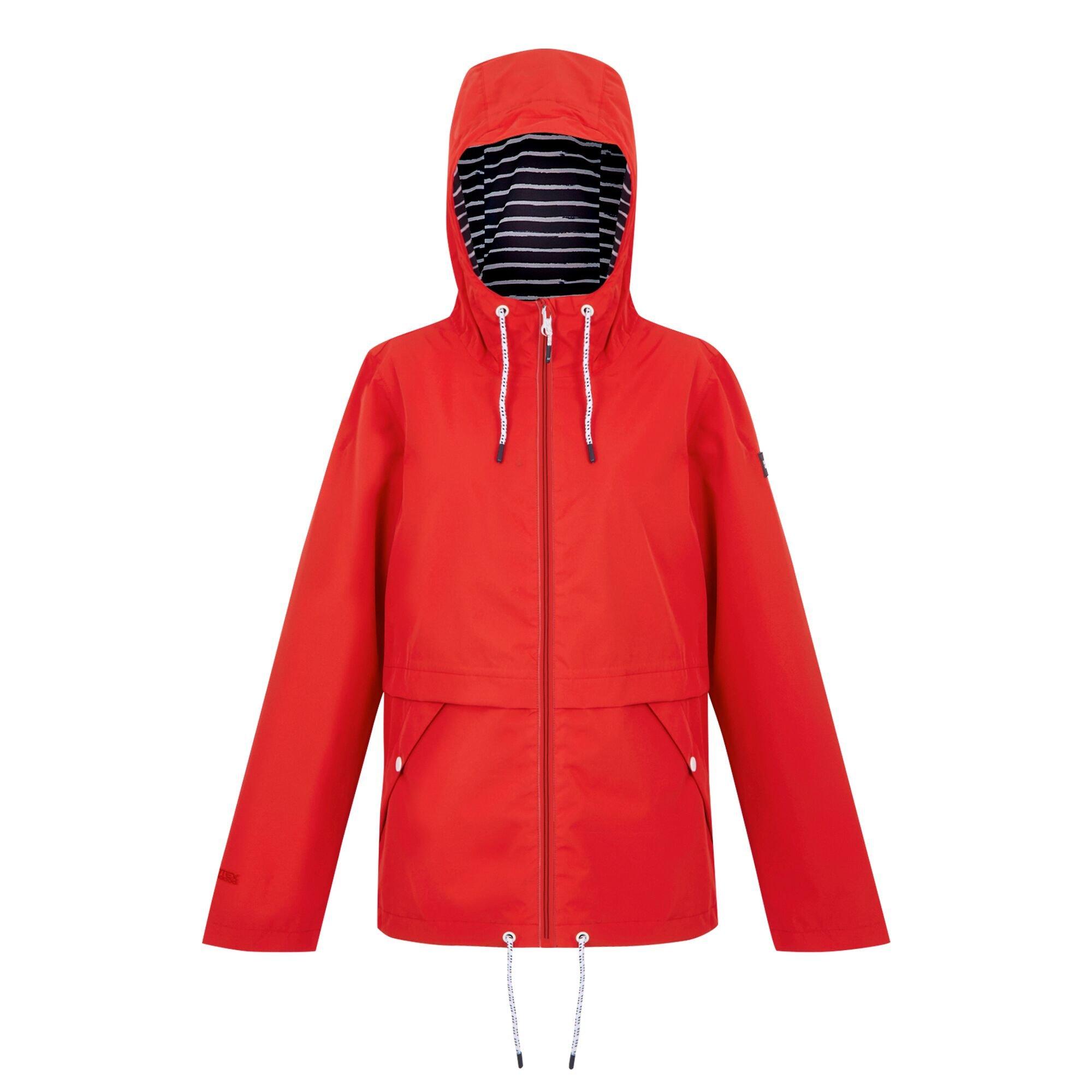High Risk Red - Regatta - Women's Bayletta II Waterproof Breathable Recycled Waterproof Jacket - 10