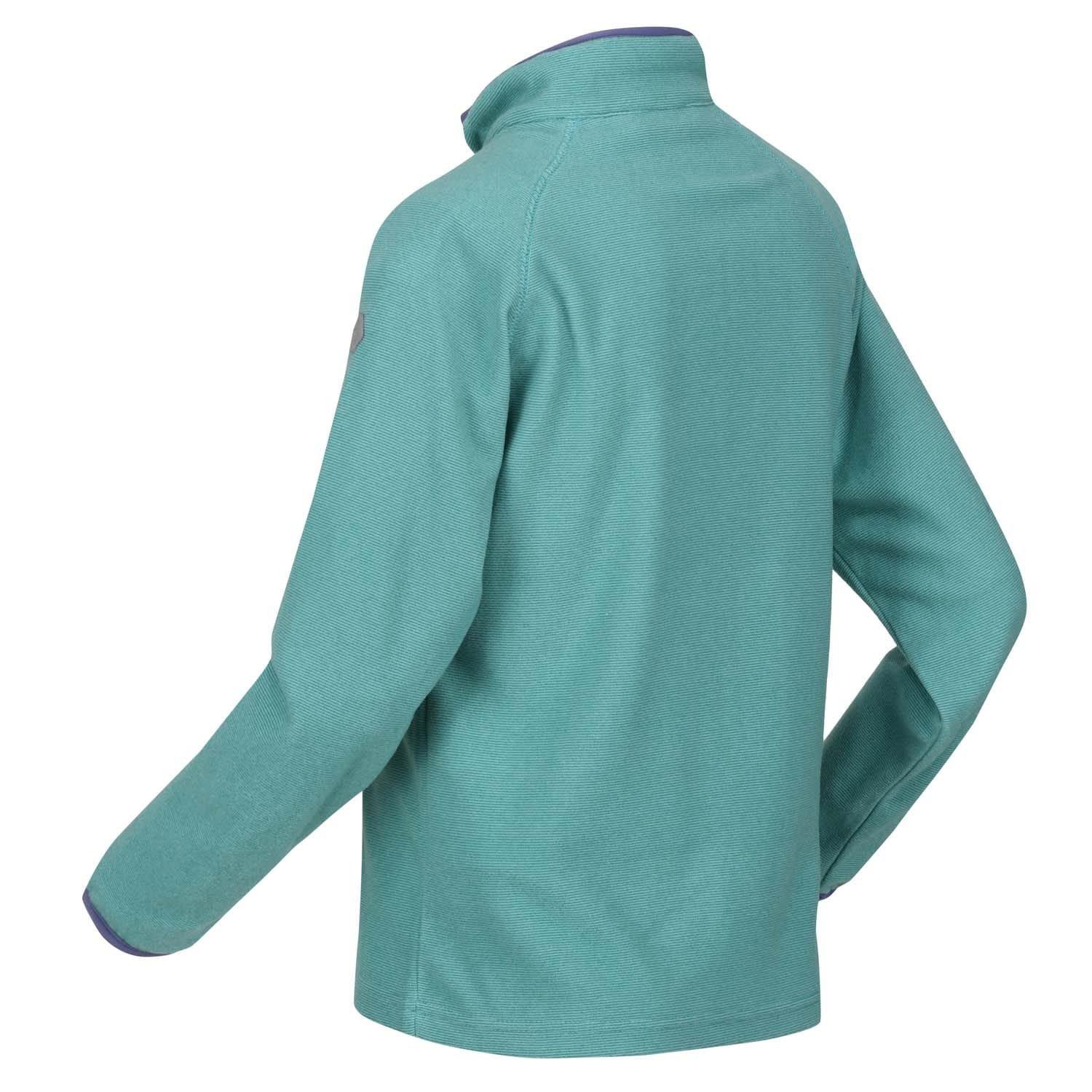 Blue - Regatta - Loco Zip-Neck Stretch Fleece - 2