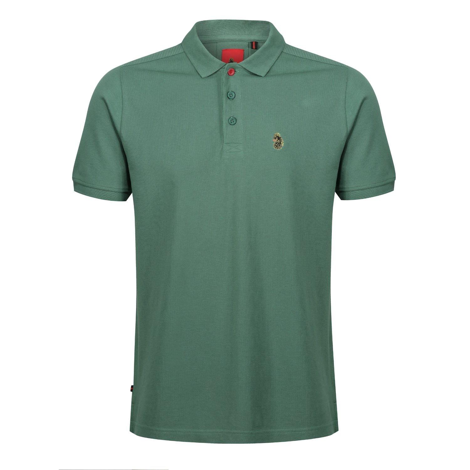 Green - Luke 1977 - The Robbie Essentials Polo Shirt - 3