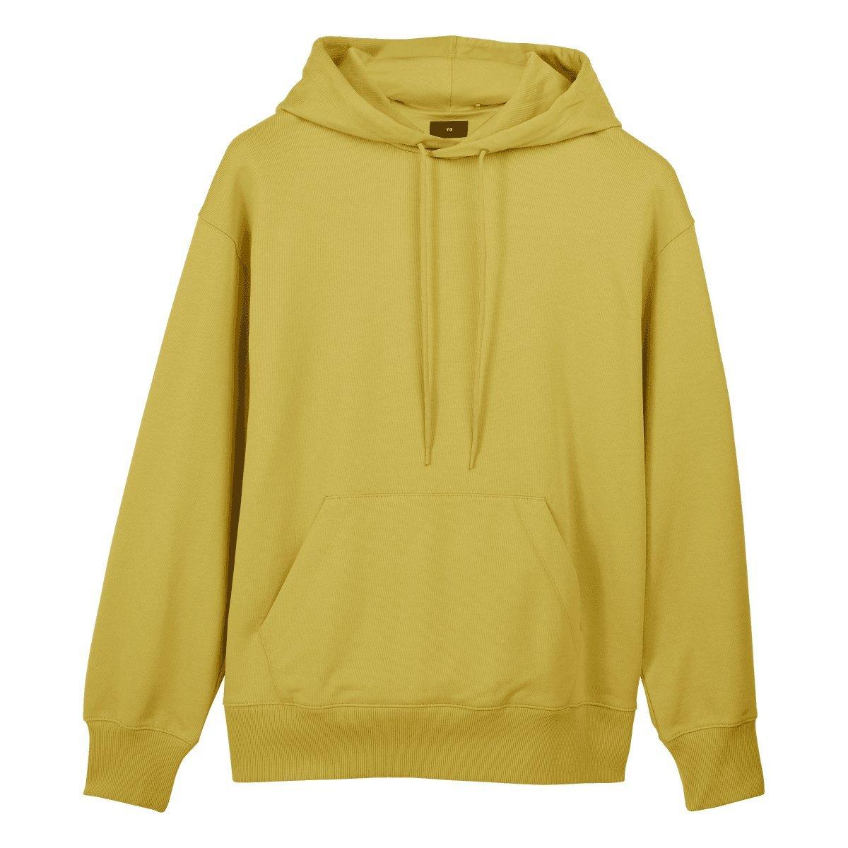 Yellow - Y3 - Organic Cotton Terry Hoodie - 1