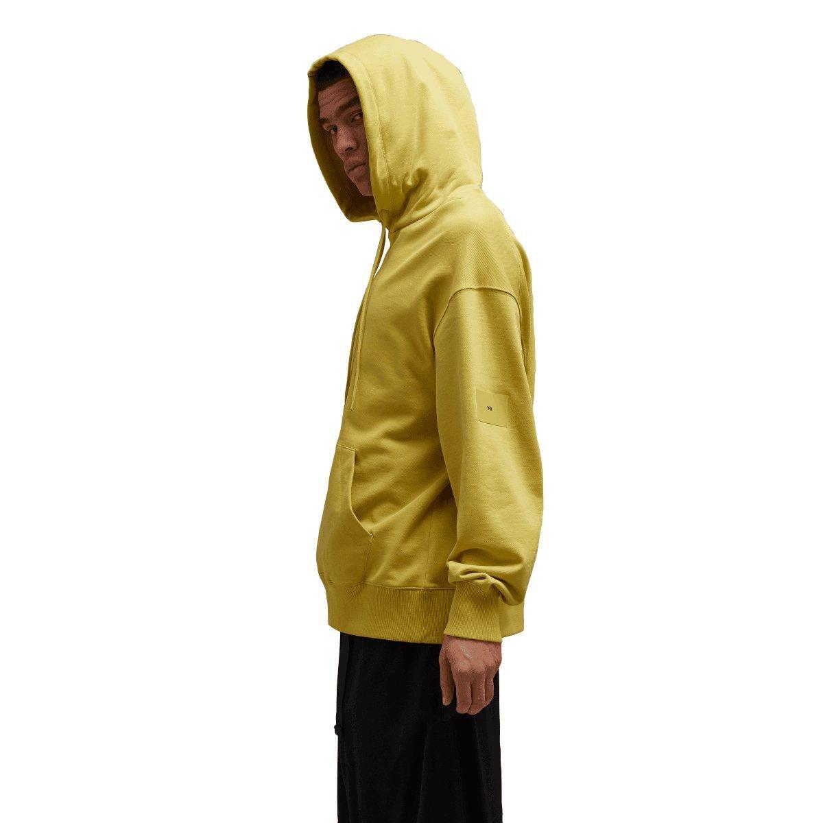 Yellow - Y3 - Organic Cotton Terry Hoodie - 5