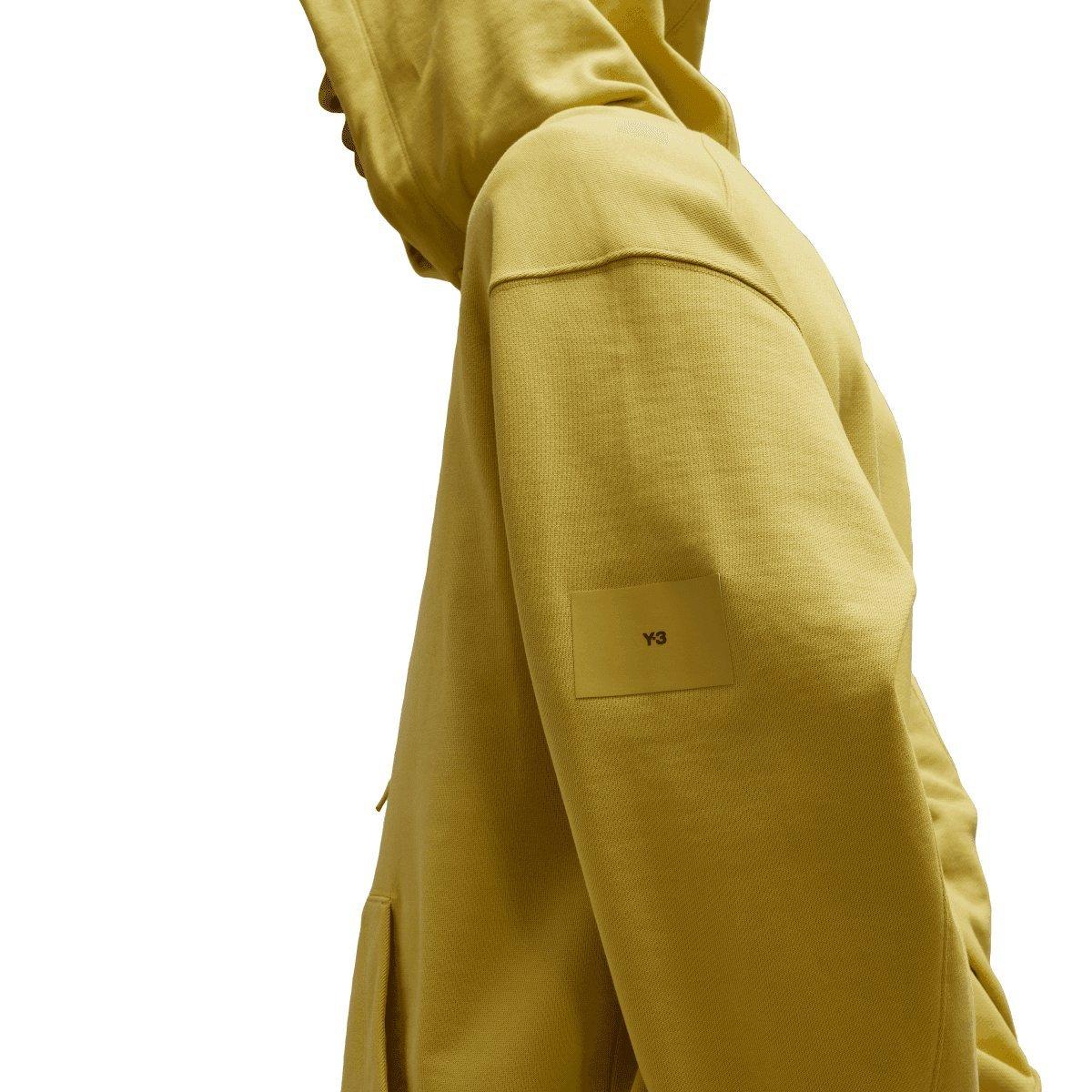 Yellow - Y3 - Organic Cotton Terry Hoodie - 8