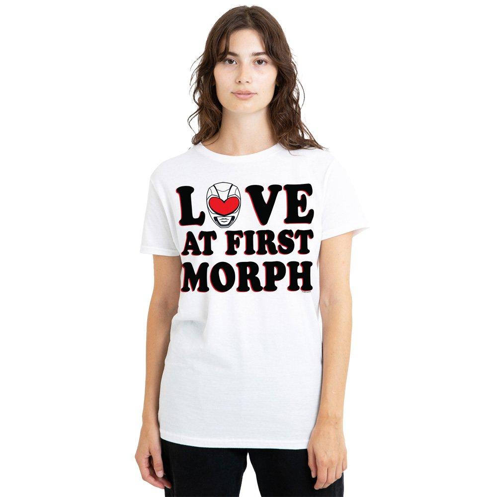 White - Hasbro - Power Rangers Love At First Morph s Classic T-Shir - 1