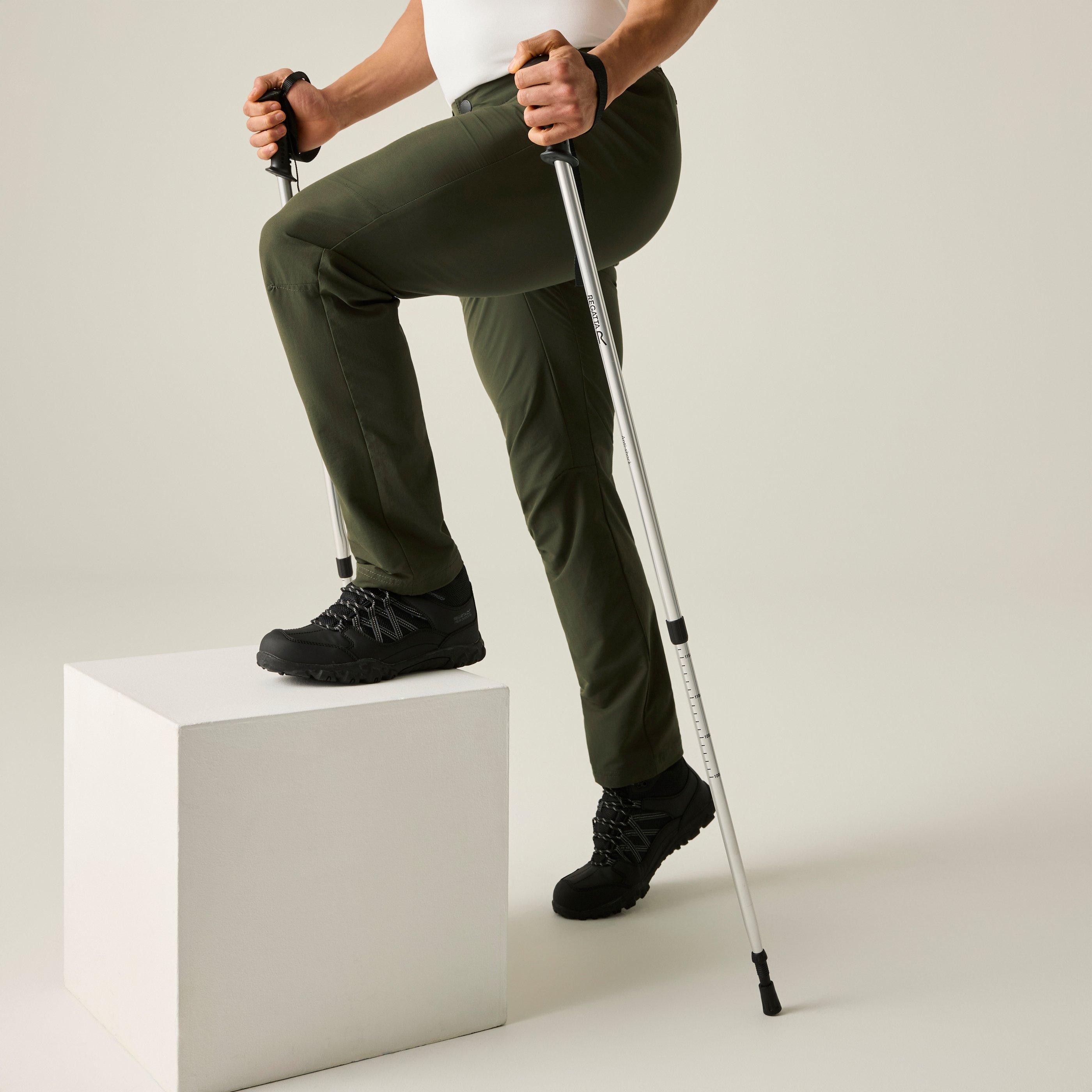 Regatta Men's Highton Ii Water-Repellent Trousers - Dark Khaki - 33 R