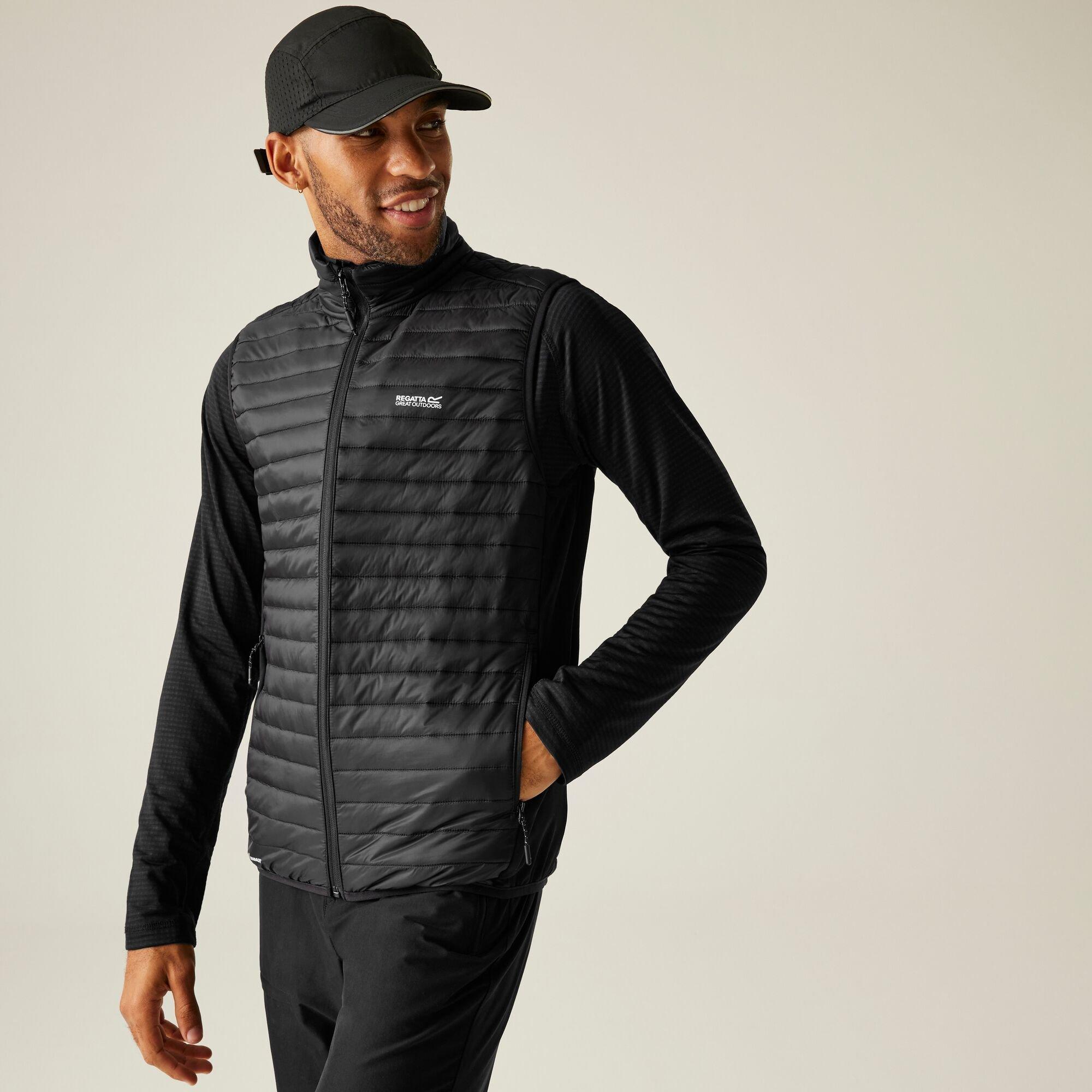 Regatta Men's Andreson Hybrid Water-Repellent Bodywarmer - Black - XL