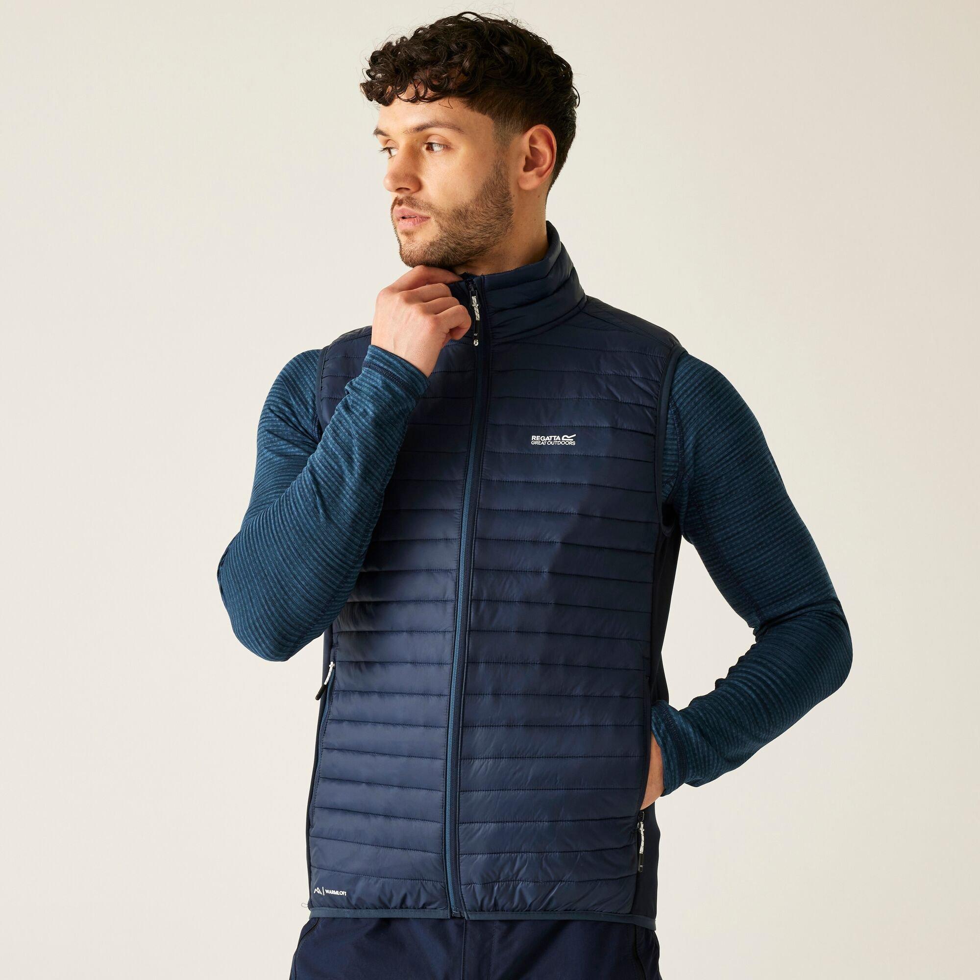 Regatta Men's Andreson Hybrid Water-Repellent Bodywarmer - Navy Blue - XXL