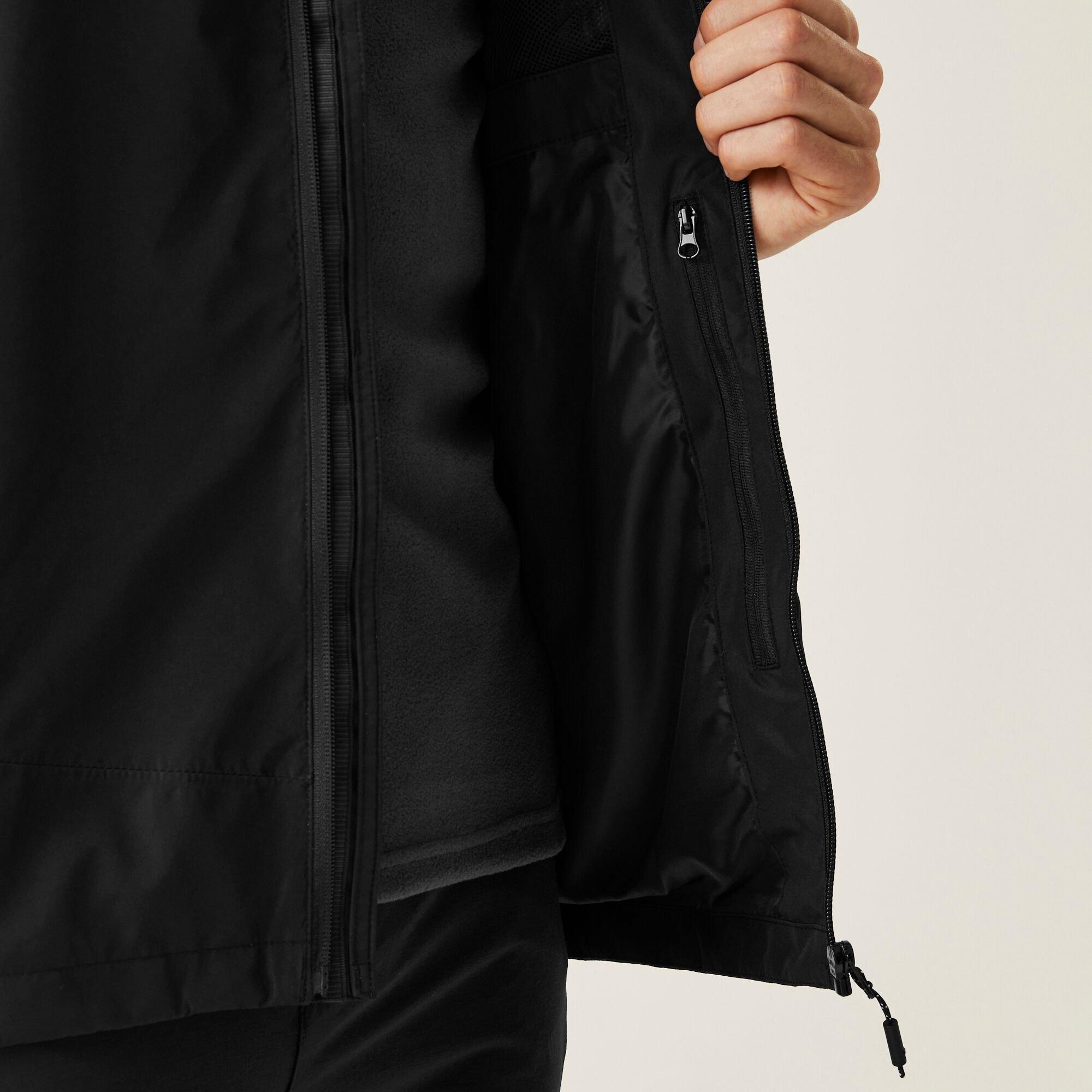 Black - Regatta - Men's Calderdale VI Isotex Waterproof Breathable Waterproof Jacket - 6