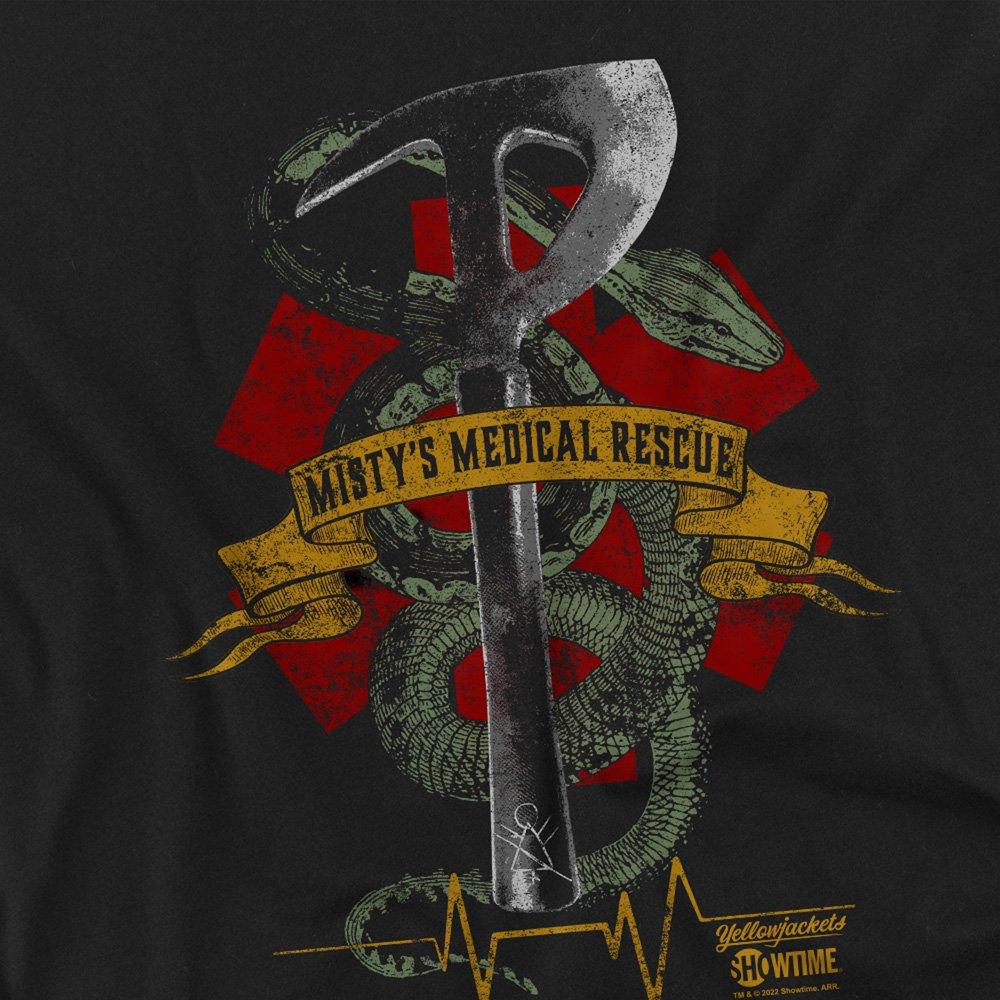 Black - Other - Yellowjackets MistyS Medical Rescue T Shirt Blac - 2